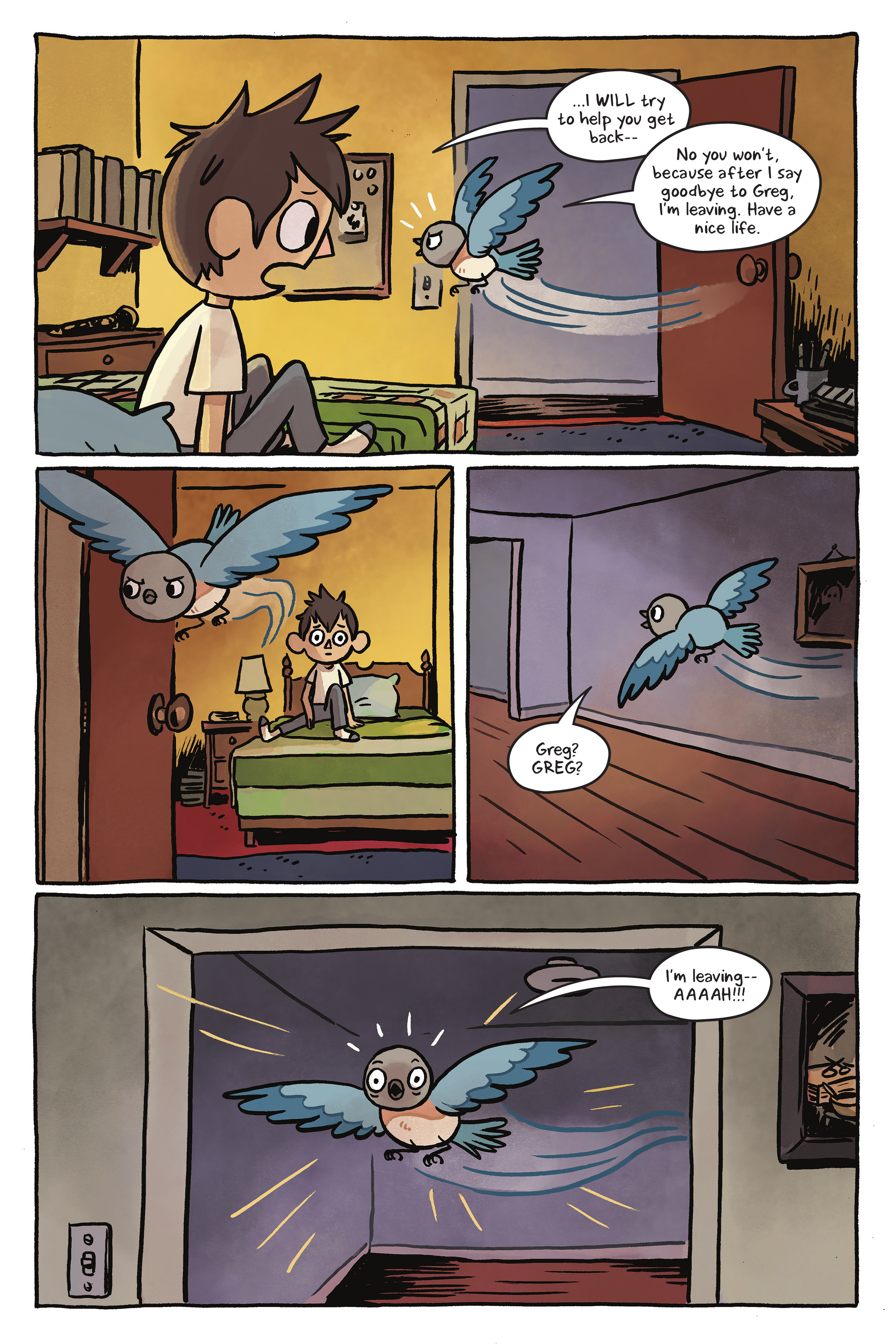 Read online Over the Garden Wall: Distillatoria comic -  Issue # TPB - 66