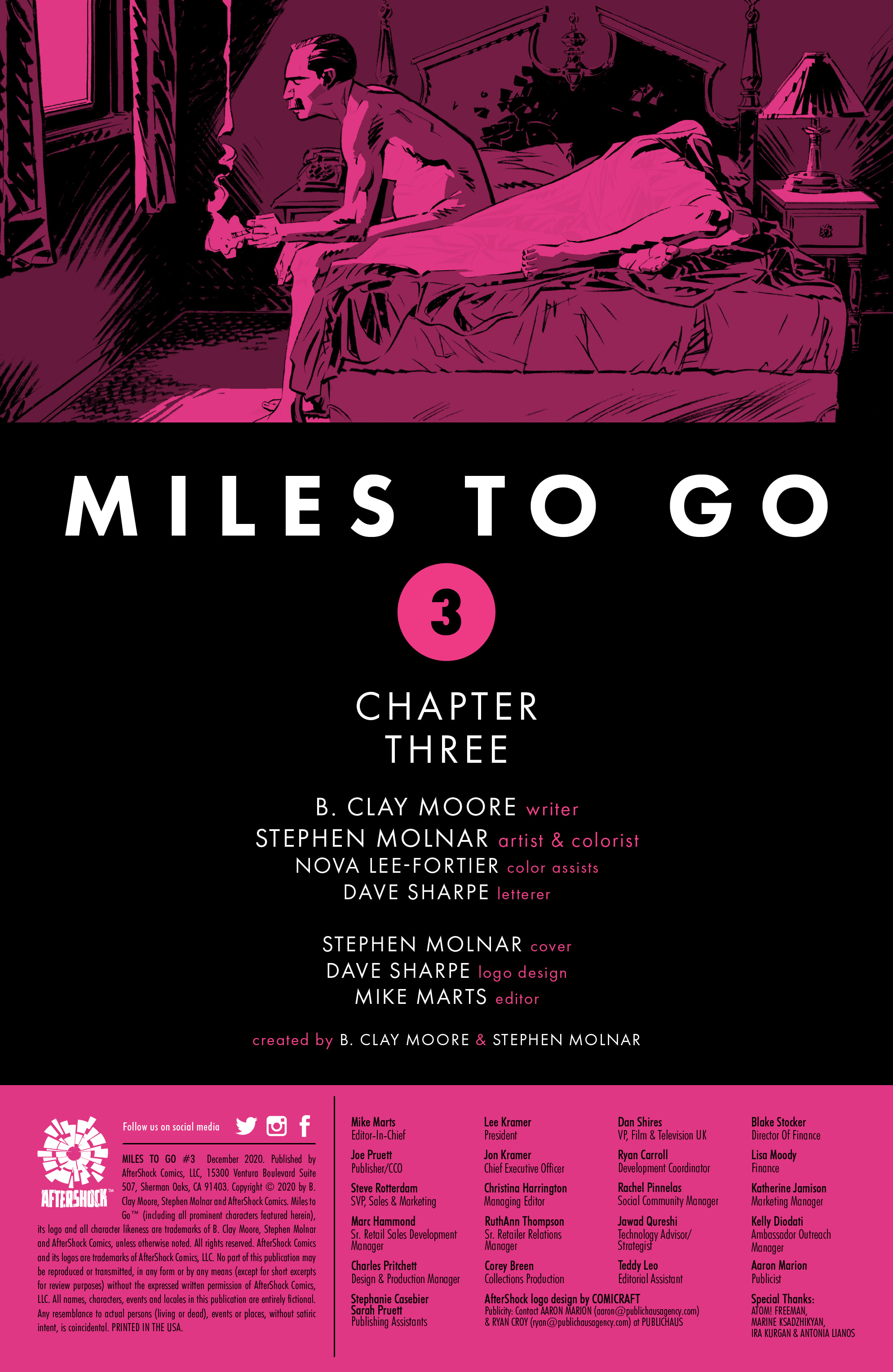 Read online Miles to Go comic -  Issue #3 - 2