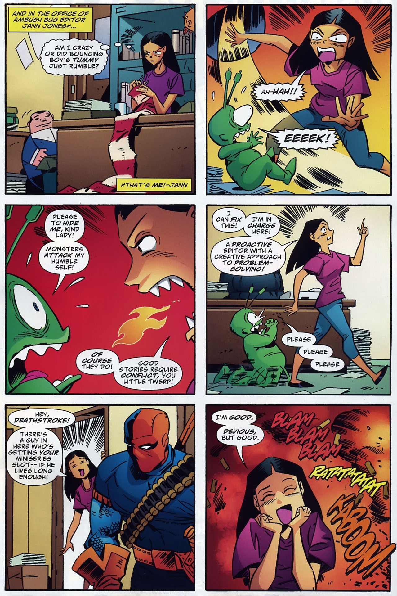 Read online Ambush Bug: Year None comic -  Issue #2 - 22