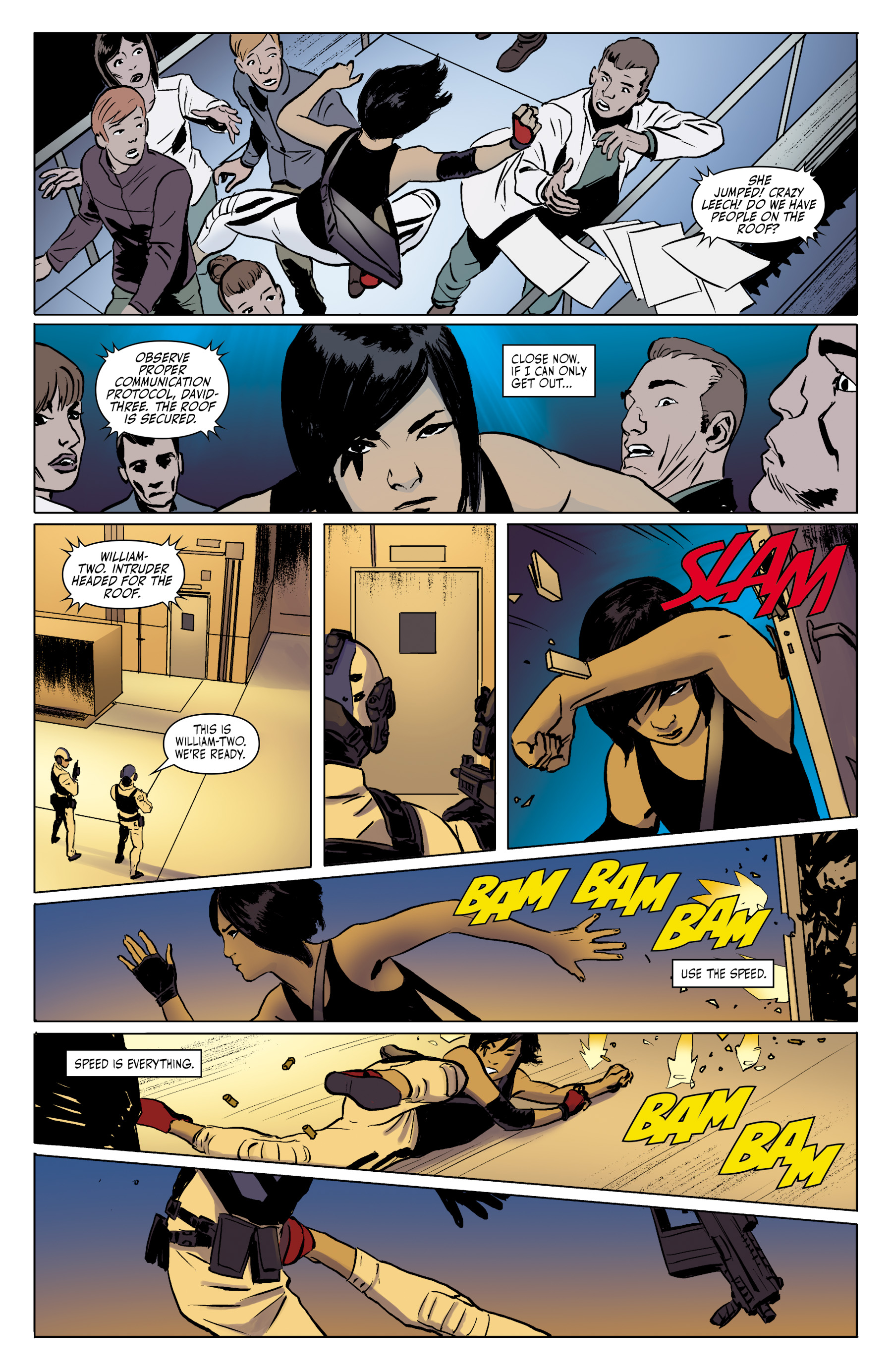 Read online Mirror's Edge: Exordium comic -  Issue #3 - 8