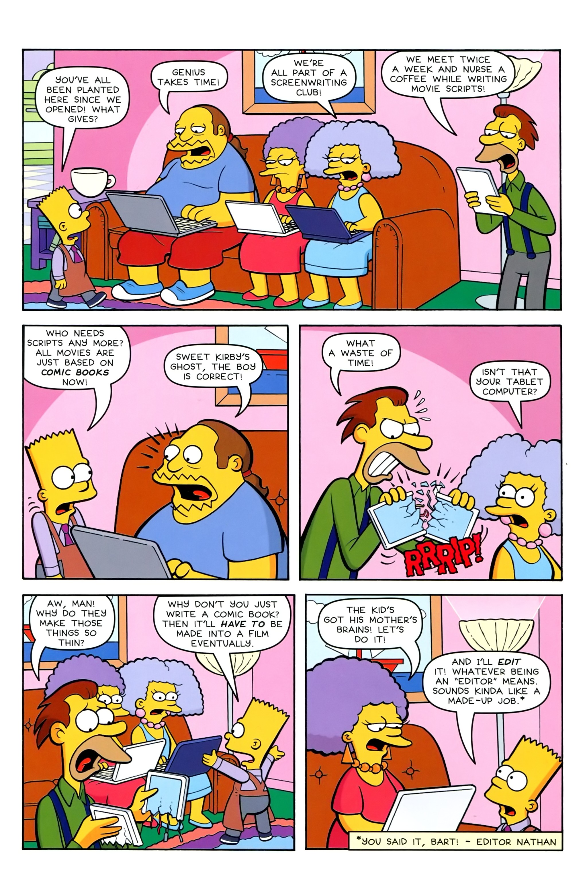 Read online Simpsons Comics comic -  Issue #239 - 10