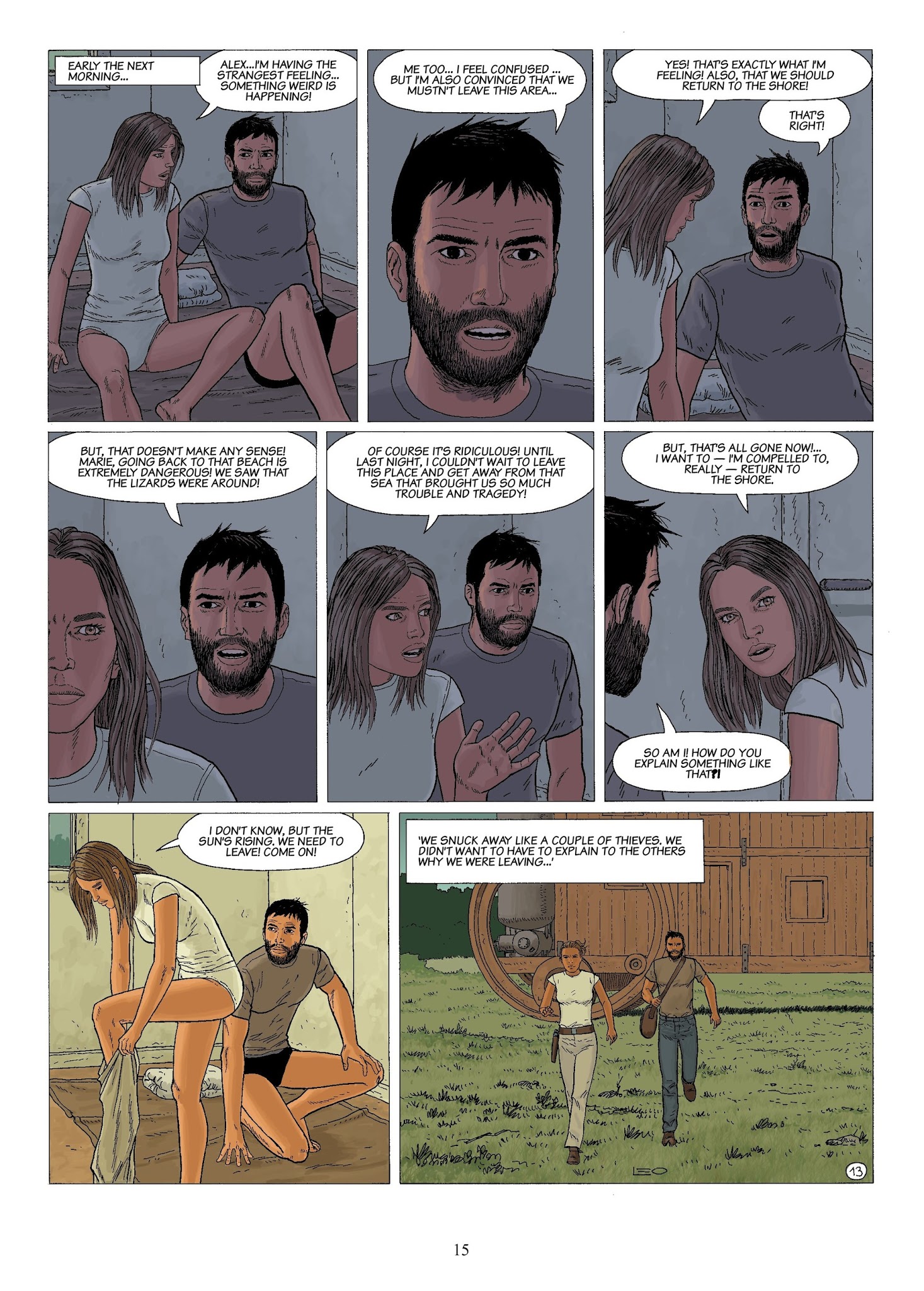 Read online The Survivors comic -  Issue #5 - 16