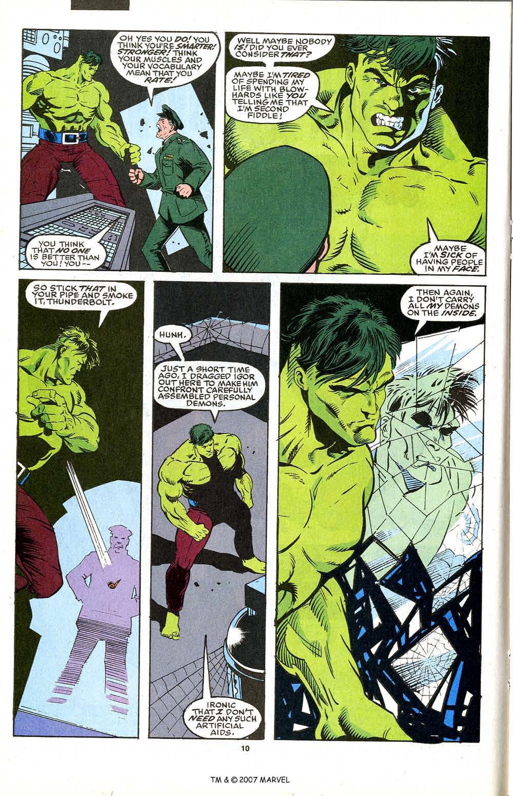 Read online The Incredible Hulk (1968) comic -  Issue #399 - 12