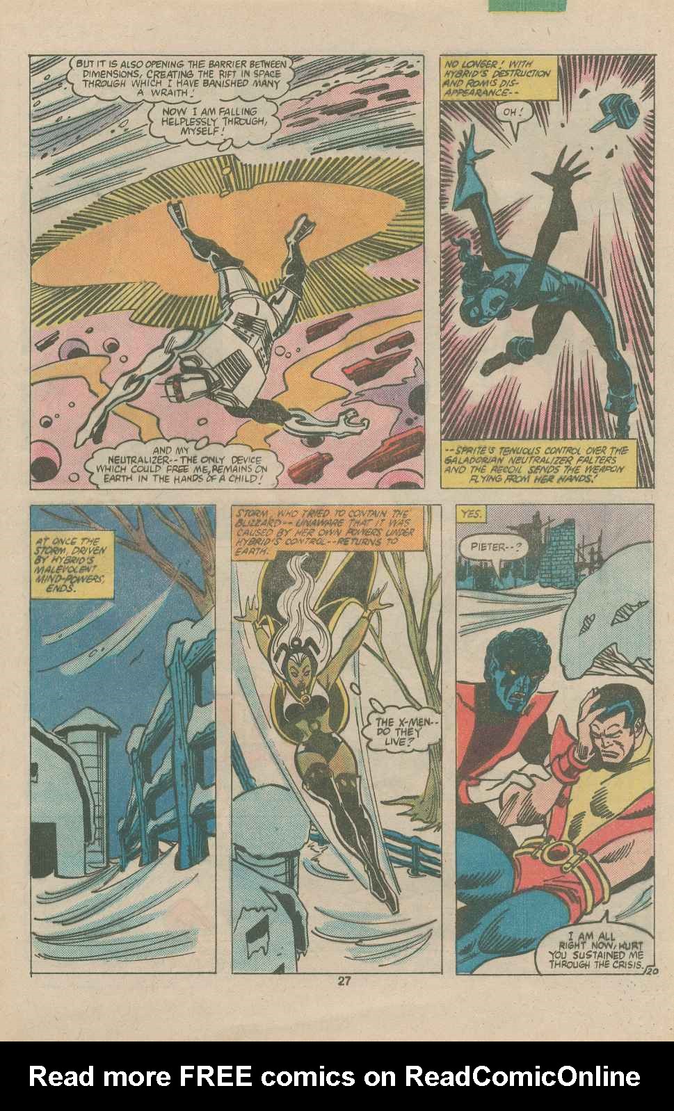 Read online ROM (1979) comic -  Issue #18 - 21