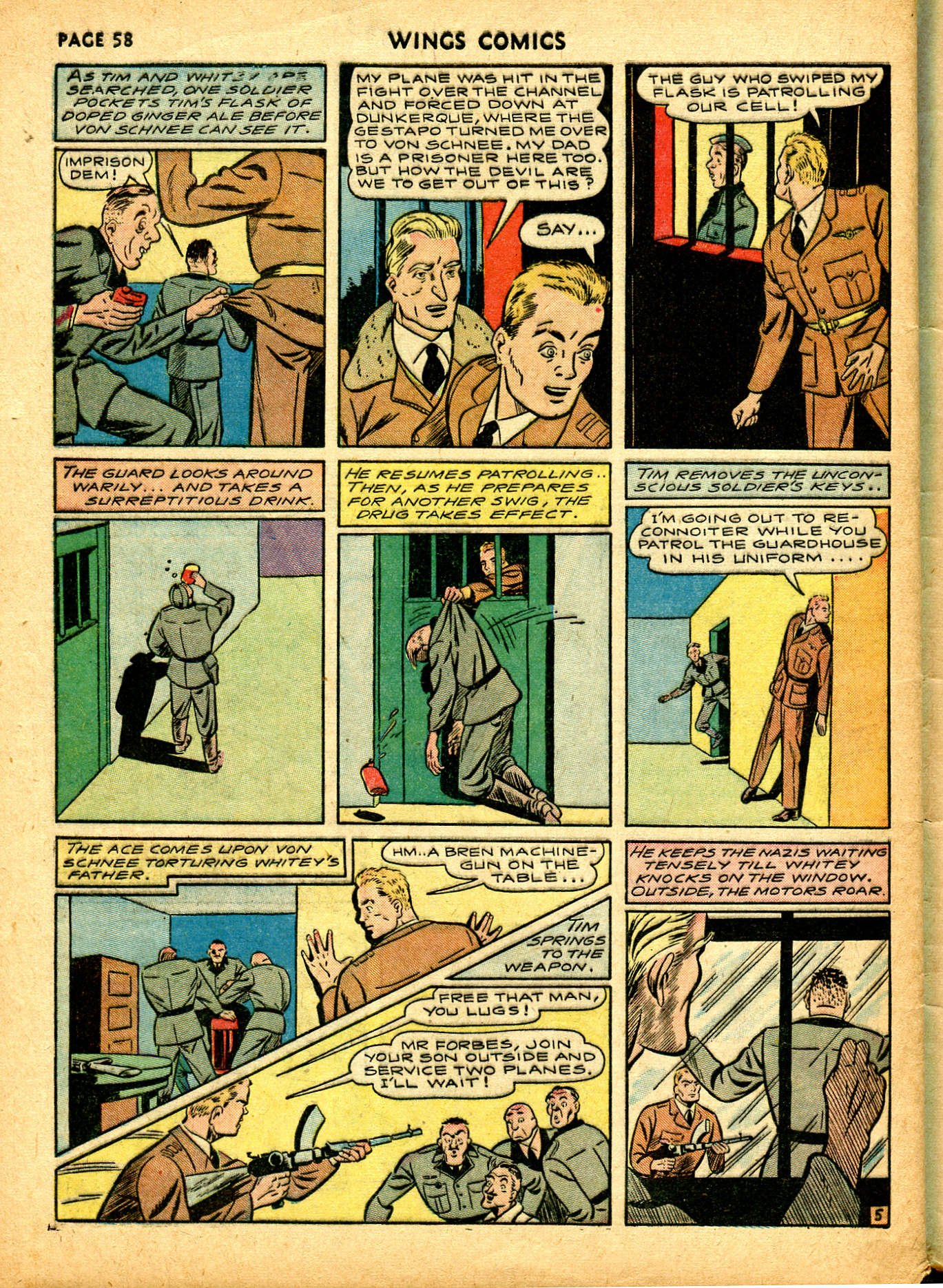 Read online Wings Comics comic -  Issue #6 - 60