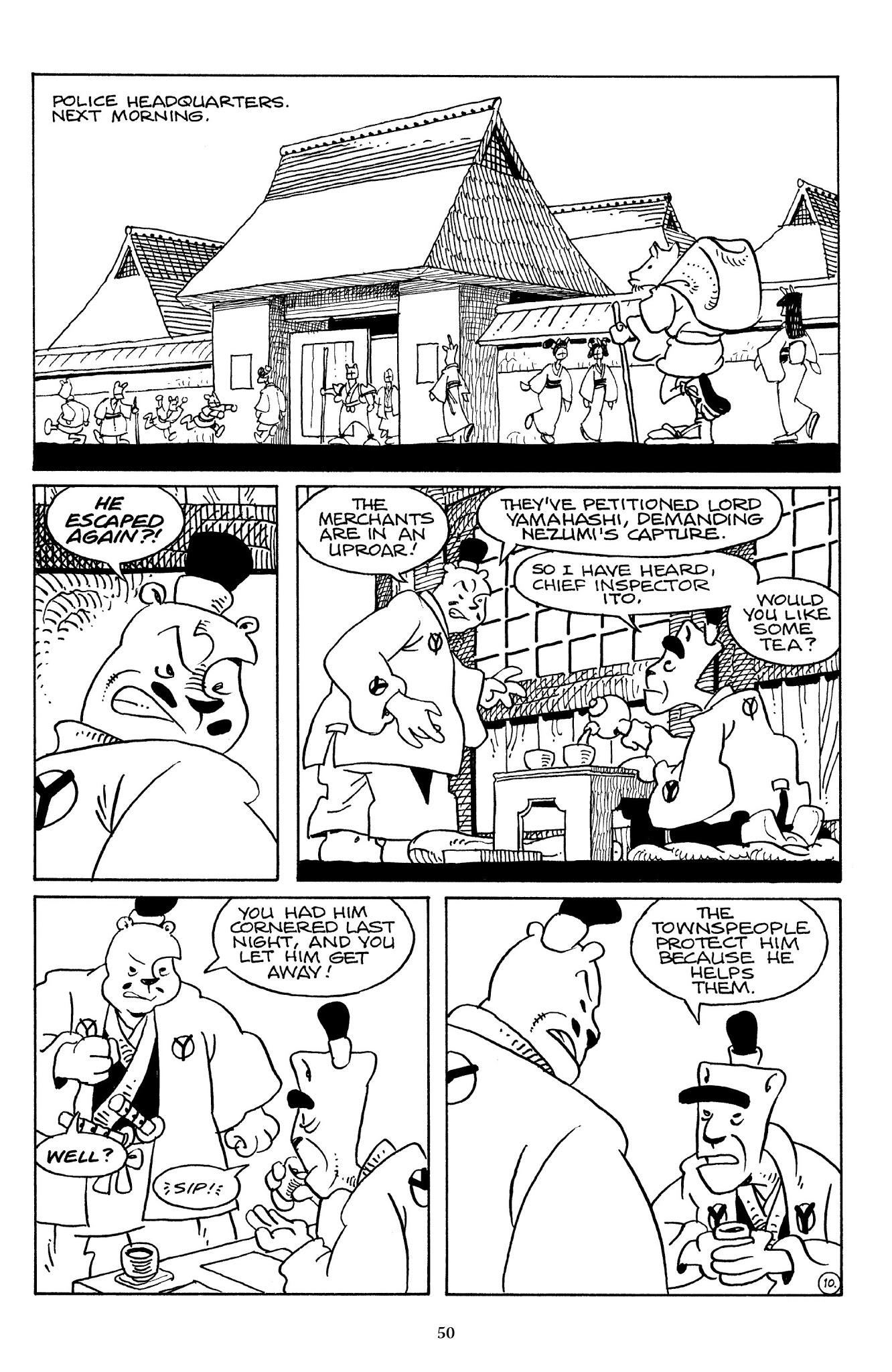 Read online The Usagi Yojimbo Saga comic -  Issue # TPB 5 - 47
