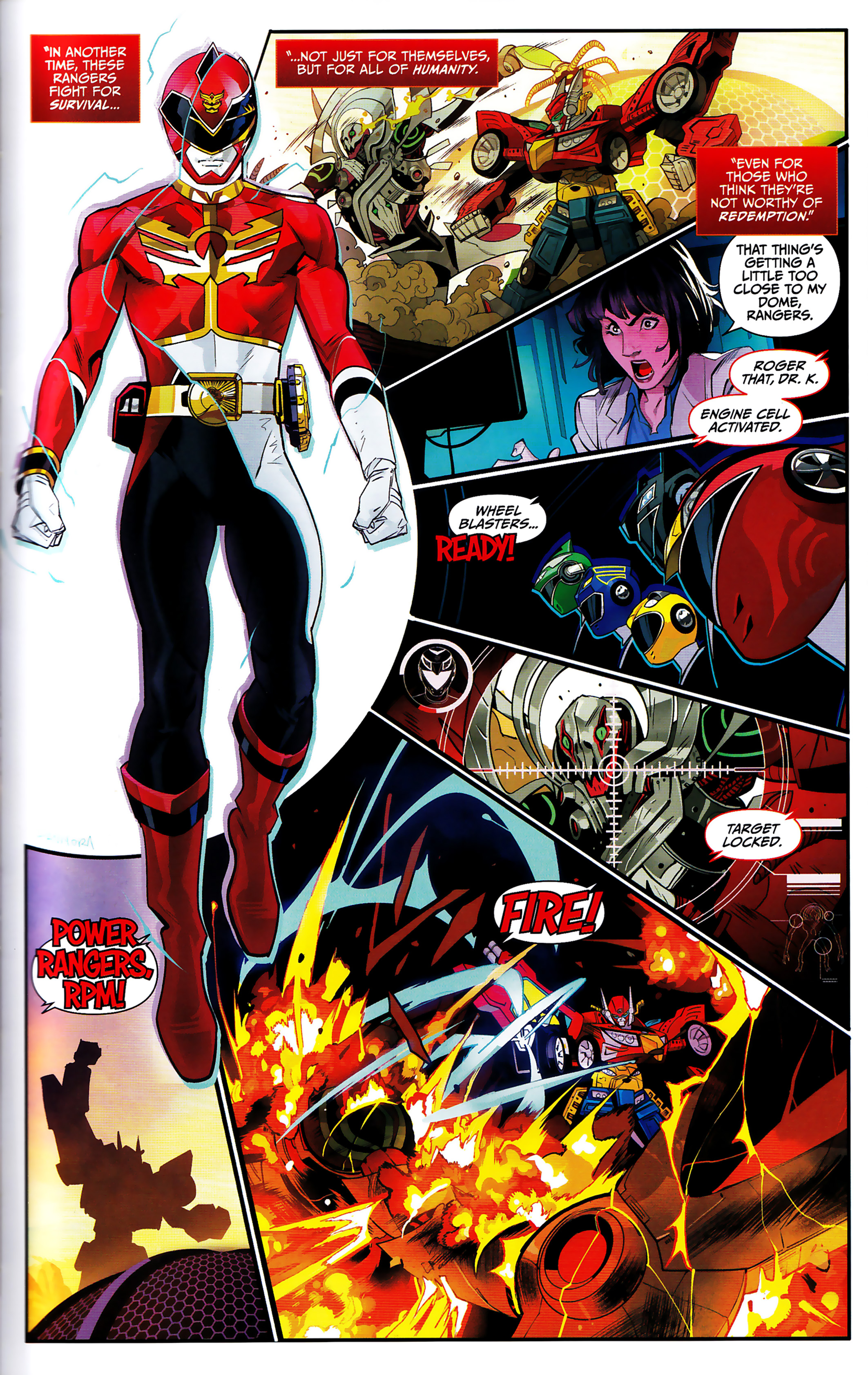 Read online Mighty Morphin Power Rangers: Necessary Evil II Deluxe Hardcover comic -  Issue # Full - 6