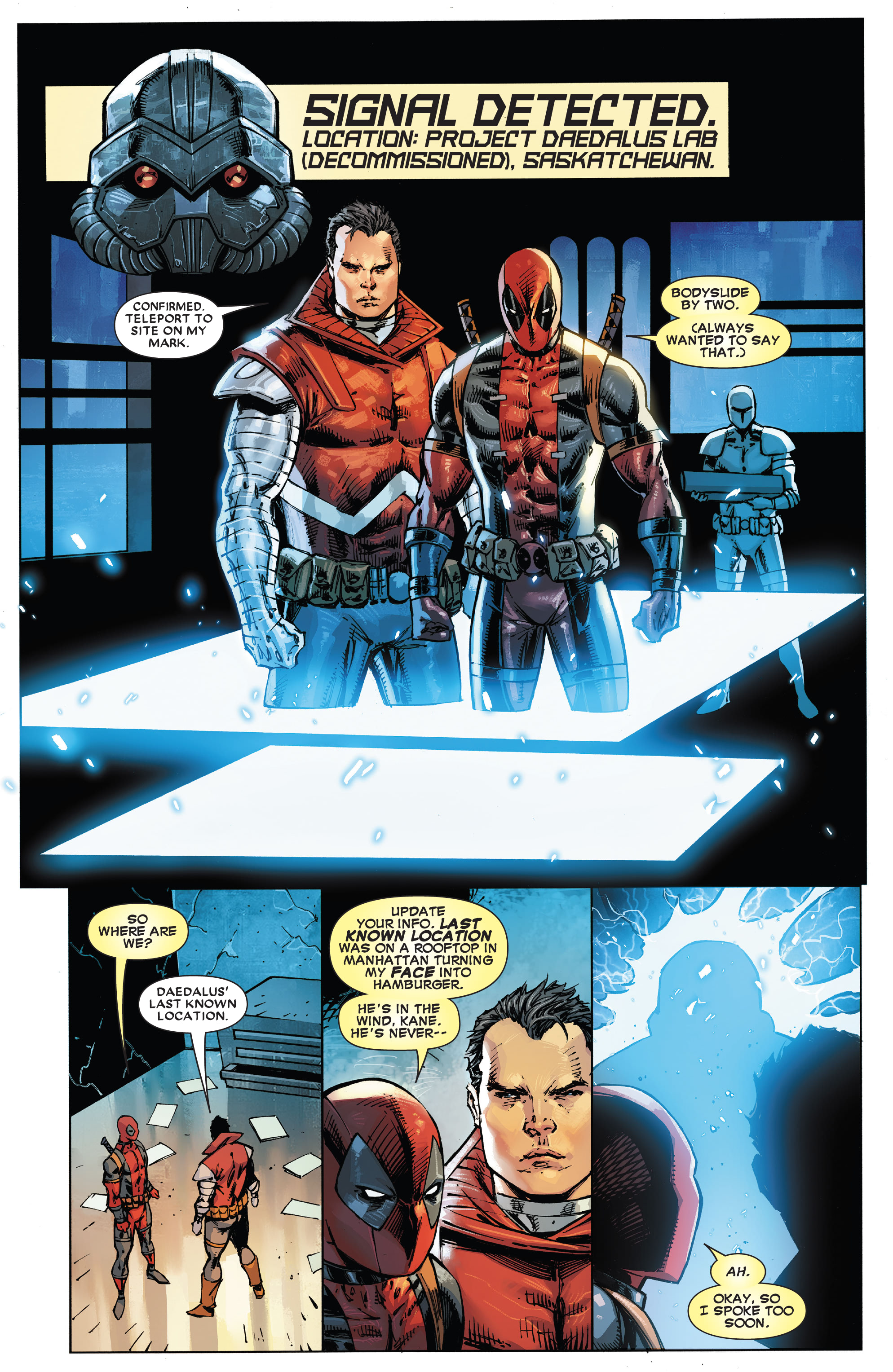 Read online Deadpool: Bad Blood (2022) comic -  Issue #2 - 19