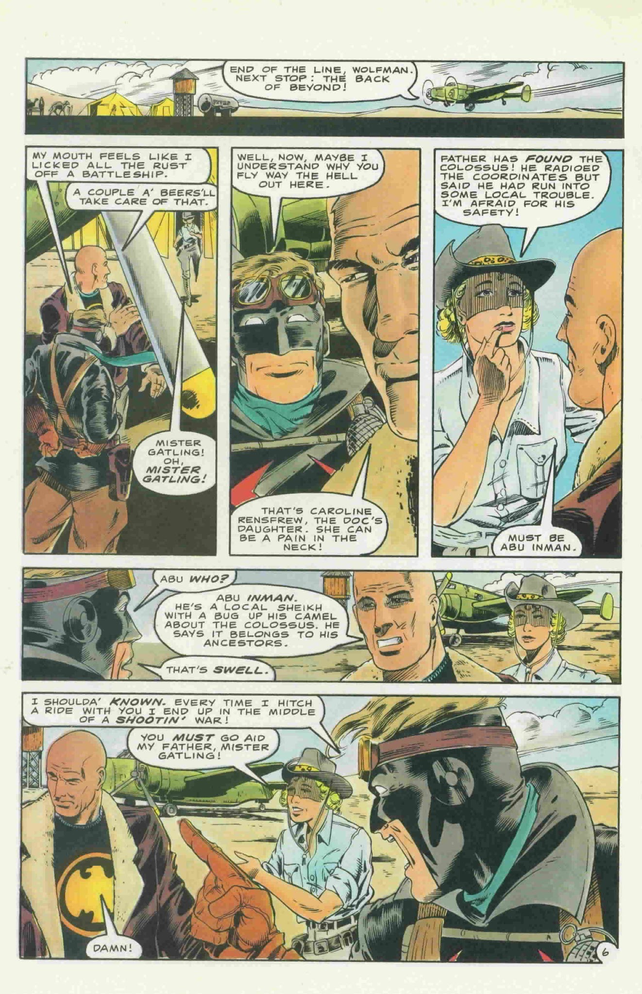 Read online Airboy (1986) comic -  Issue #31 - 22
