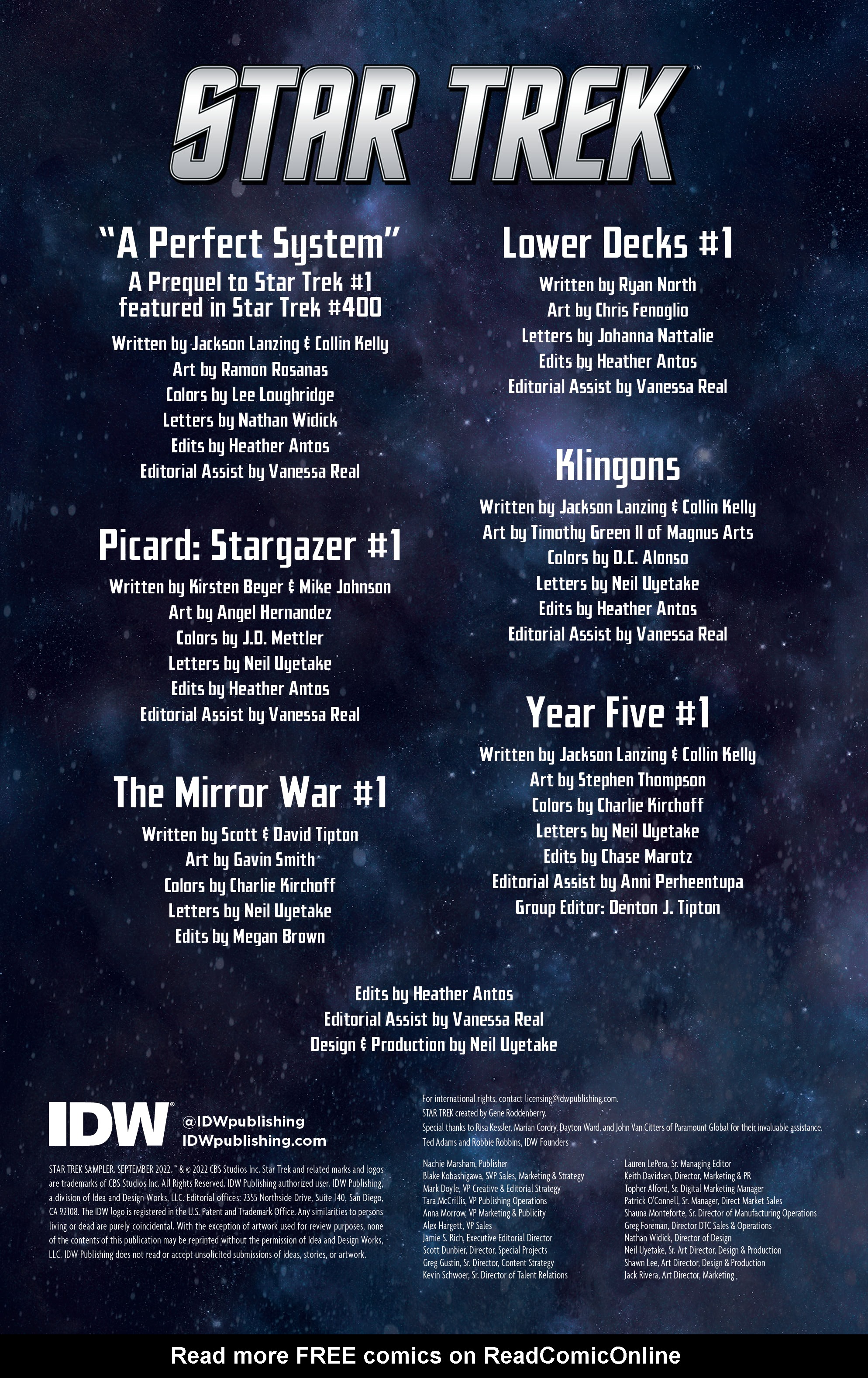 Read online Star Trek Sampler comic -  Issue # Full - 2