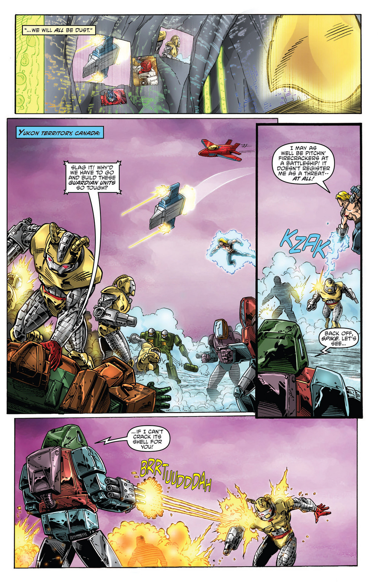 Read online The Transformers: Regeneration One comic -  Issue #85 - 11