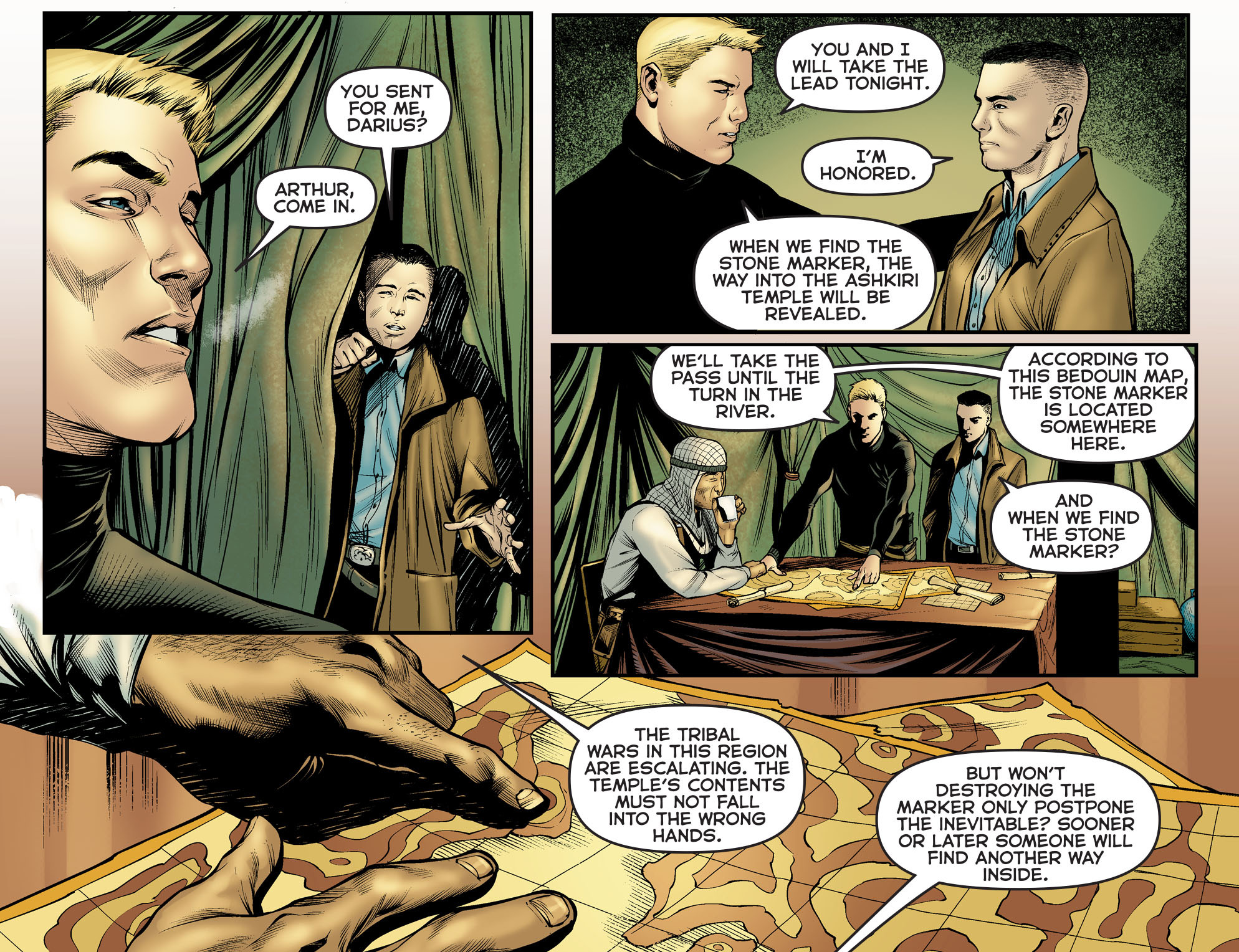 Read online Arrow: The Dark Archer comic -  Issue #4 - 14