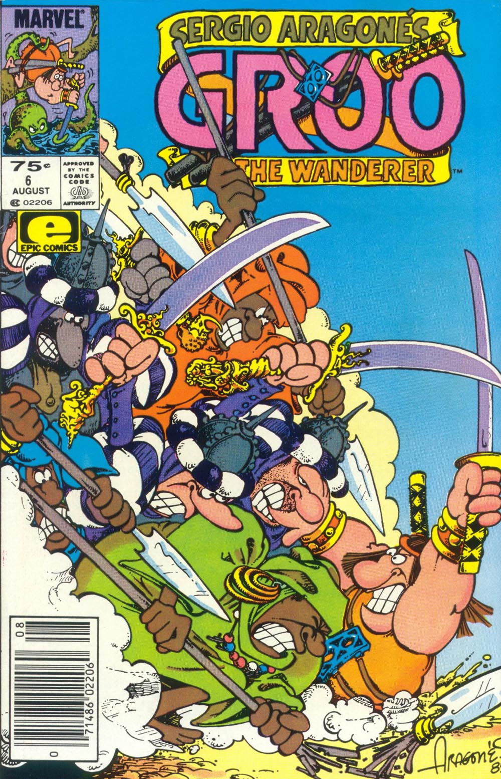 Read online Sergio Aragonés Groo the Wanderer comic -  Issue #6 - 1