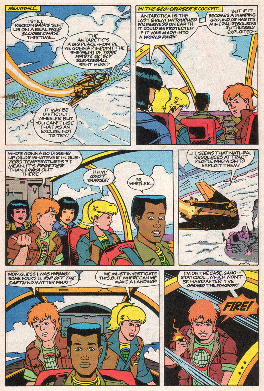 Captain Planet and the Planeteers 10 Page 17