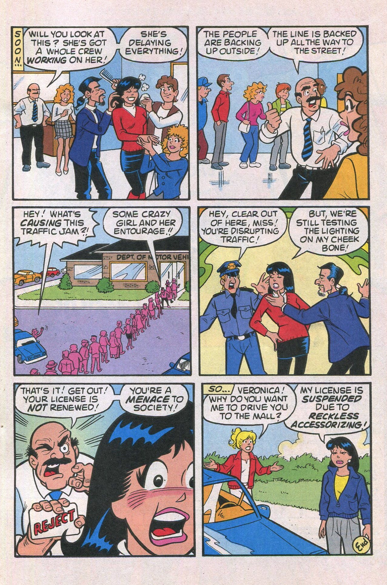 Read online Veronica comic -  Issue #87 - 33