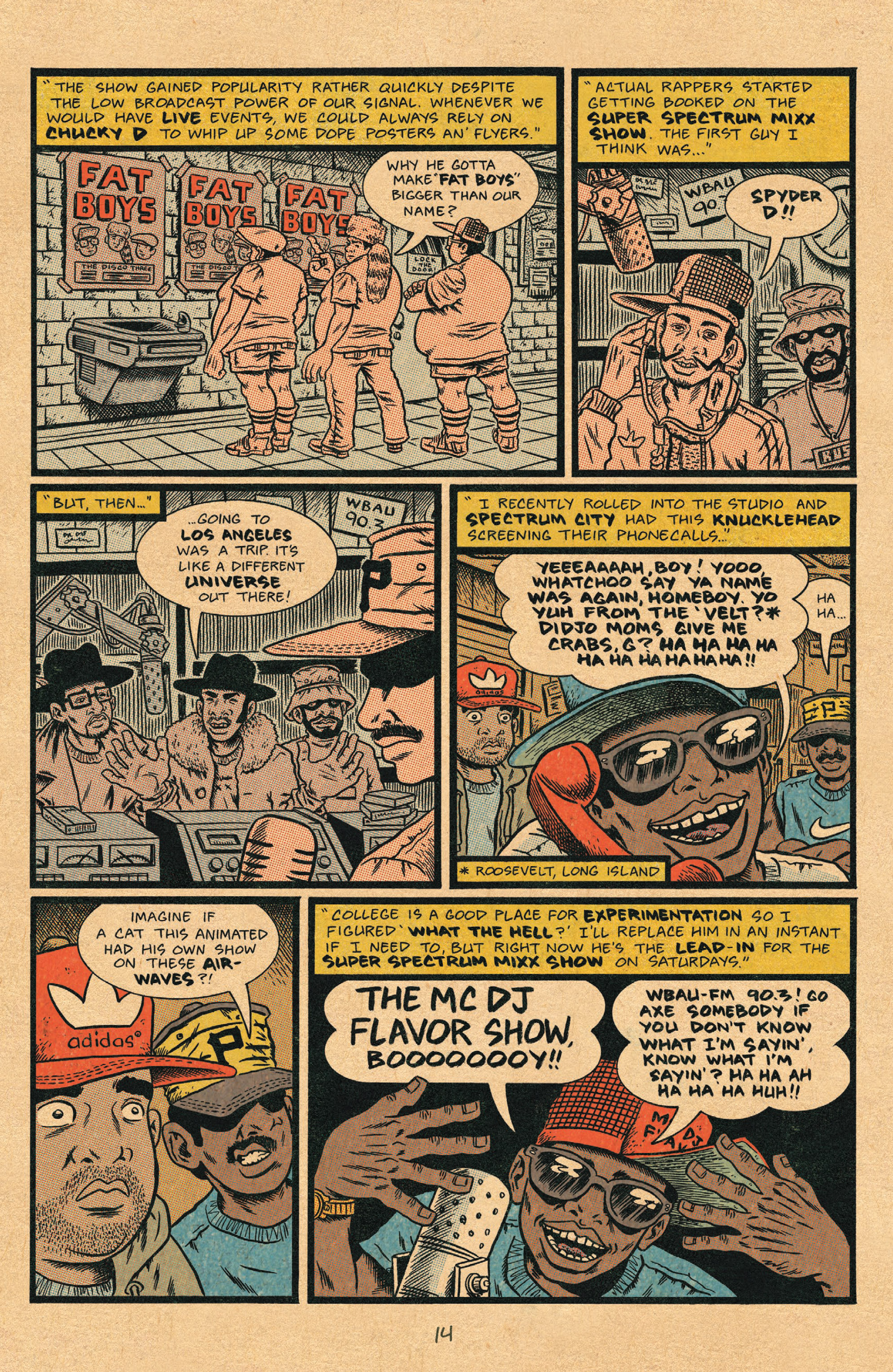 Read online Hip Hop Family Tree (2015) comic -  Issue #10 - 15