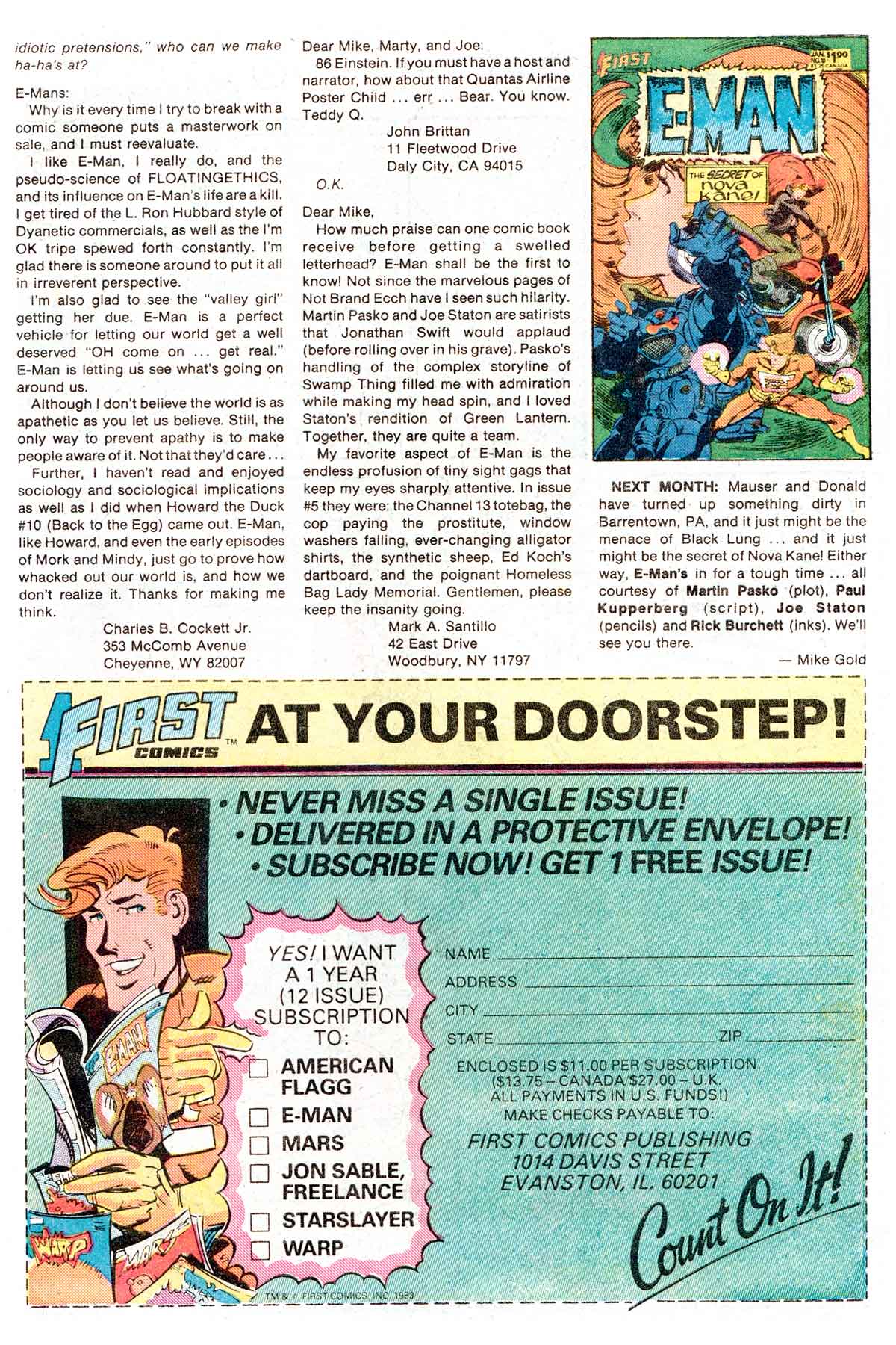 Read online E-Man (1983) comic -  Issue #9 - 31