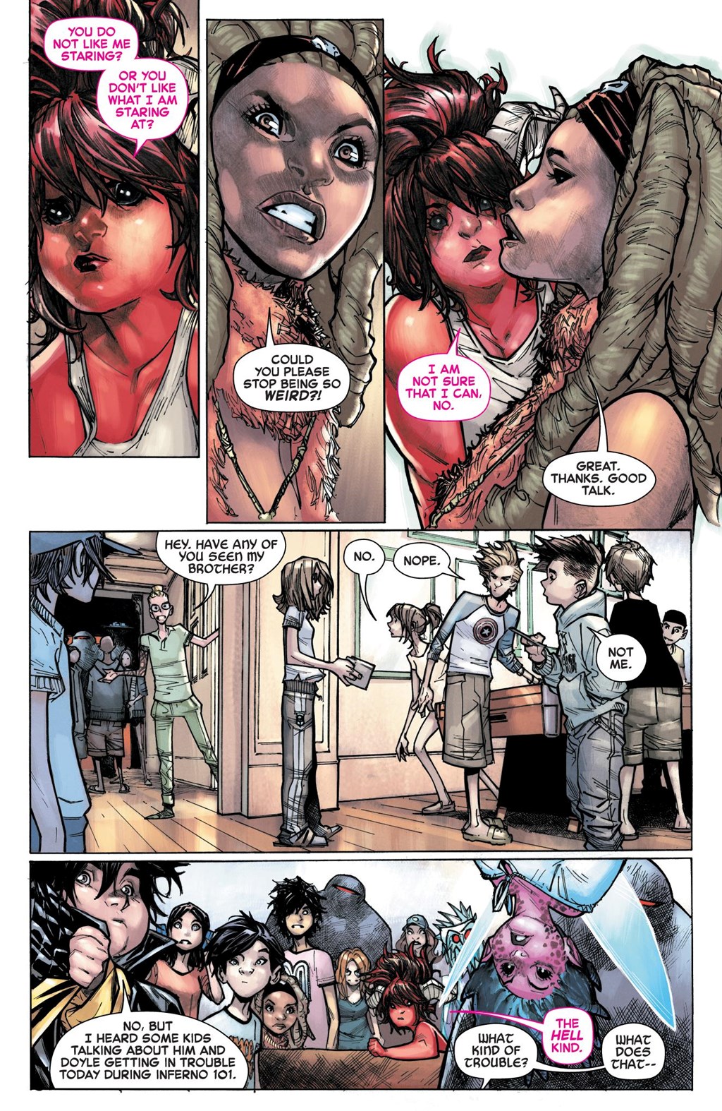 Read online Strange Academy comic -  Issue # _First Class Collection (Part 1) - 54