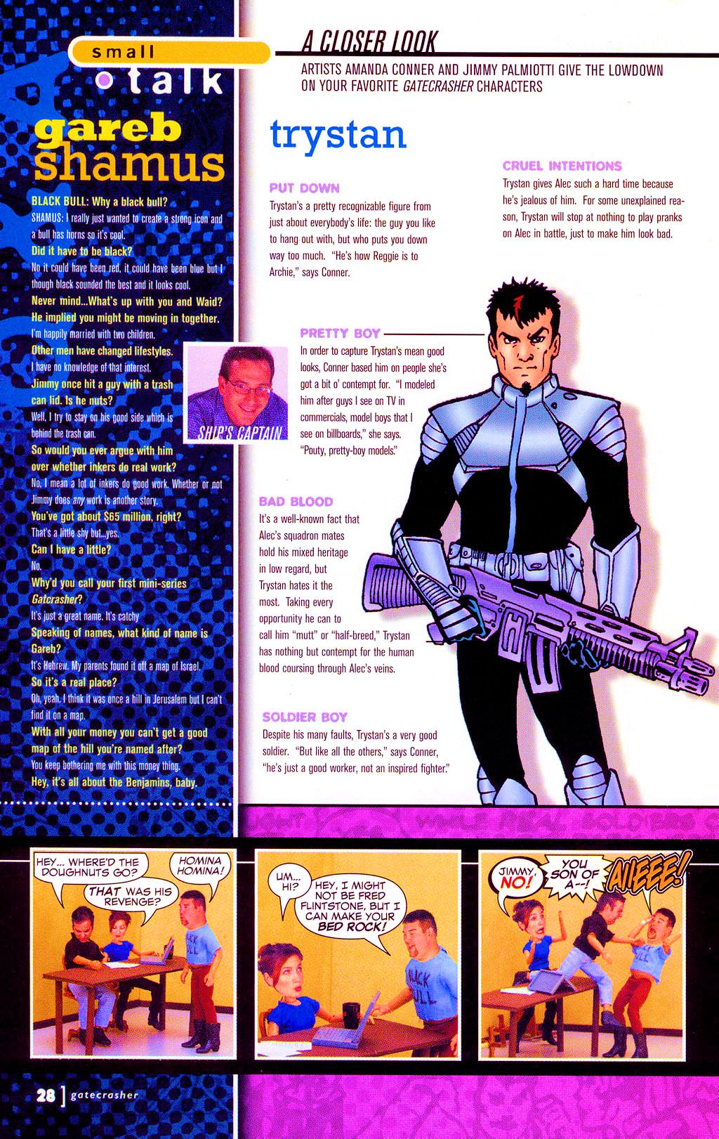 Read online Gatecrasher: Ring of Fire comic -  Issue #1 - 29
