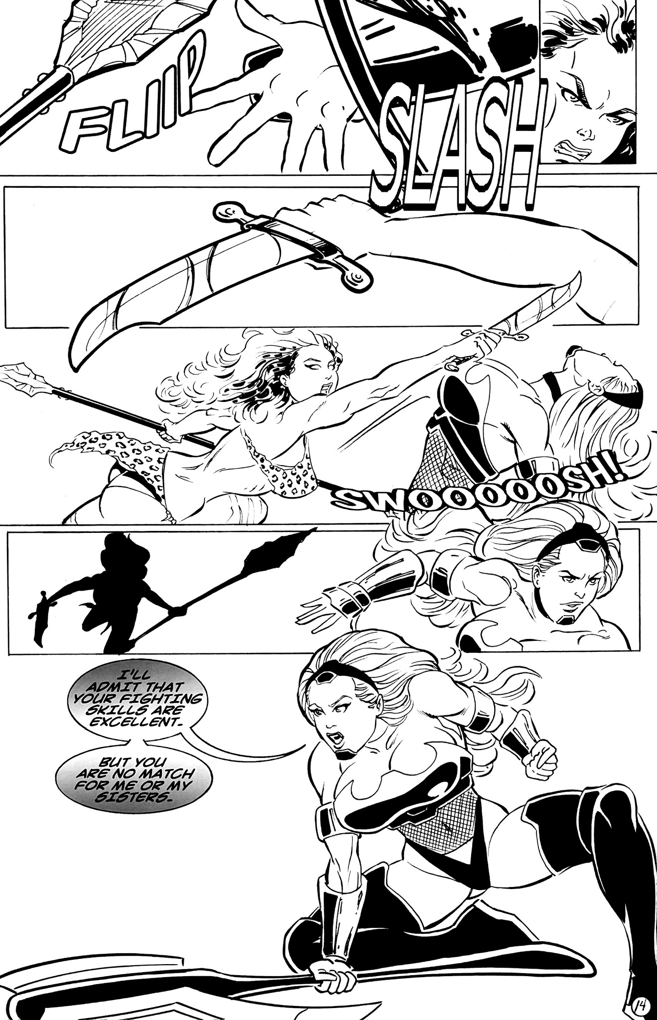 Read online Cavewoman: Sisters of the Arena comic -  Issue #2 - 16