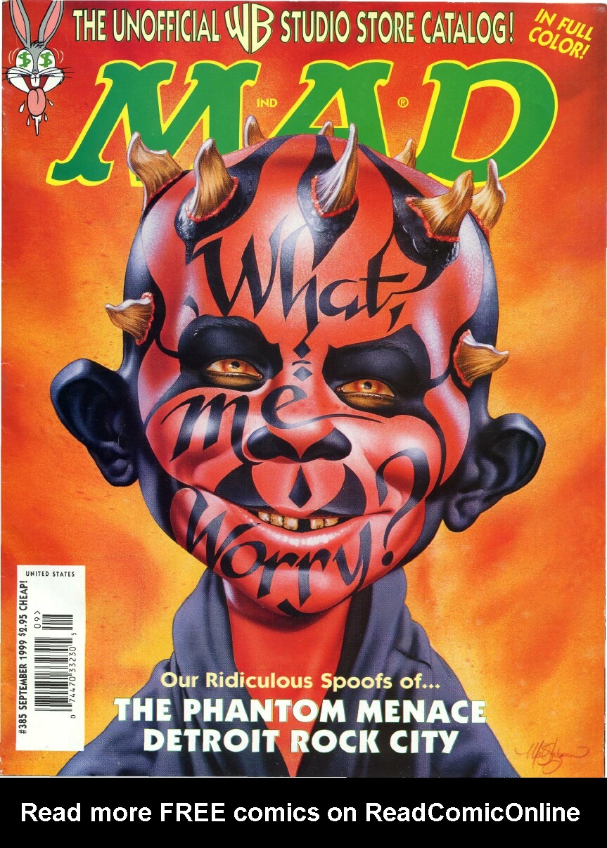 Read online MAD comic -  Issue #385 - 1