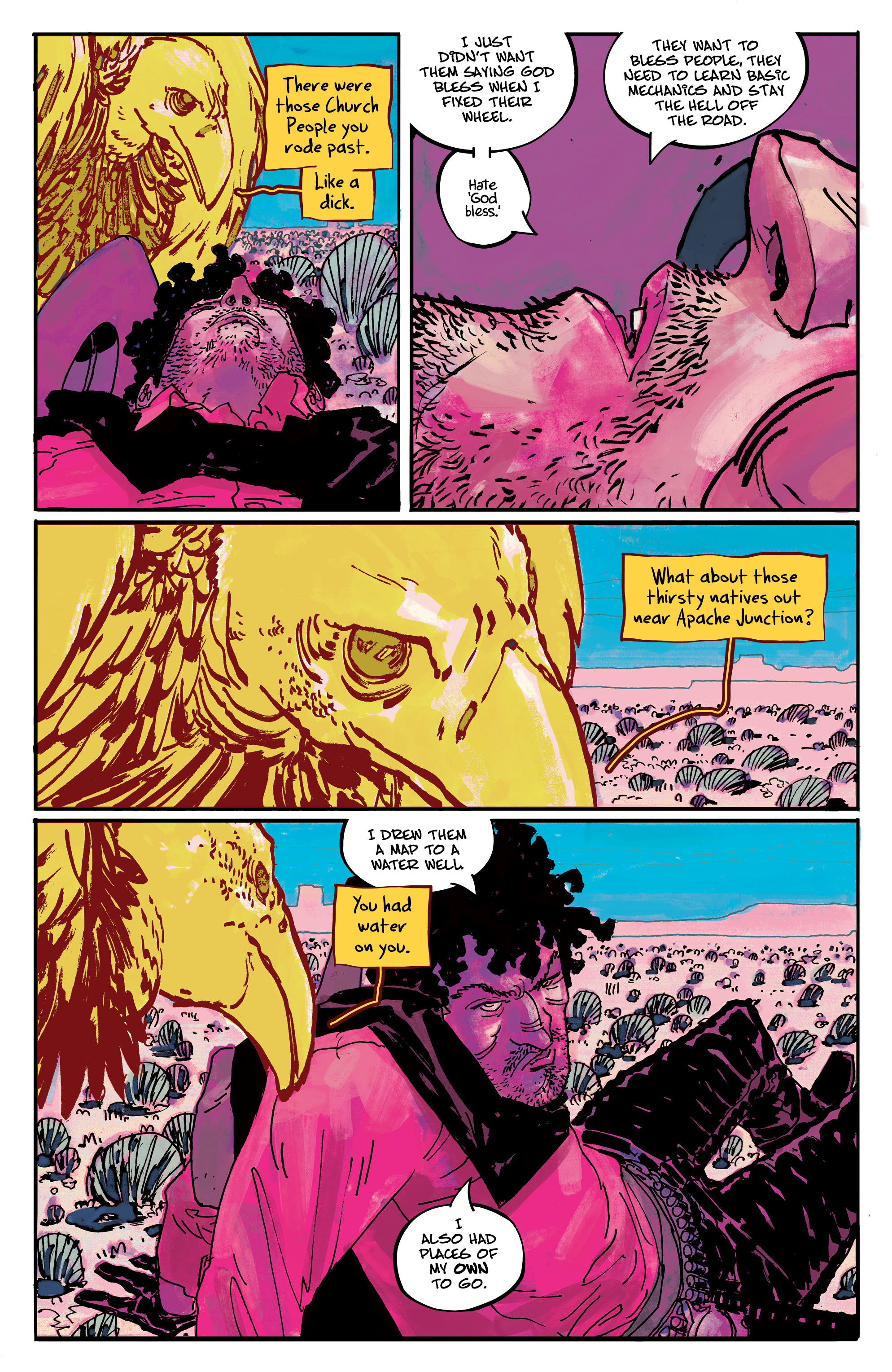 Read online Above Snakes comic -  Issue #1 - 7