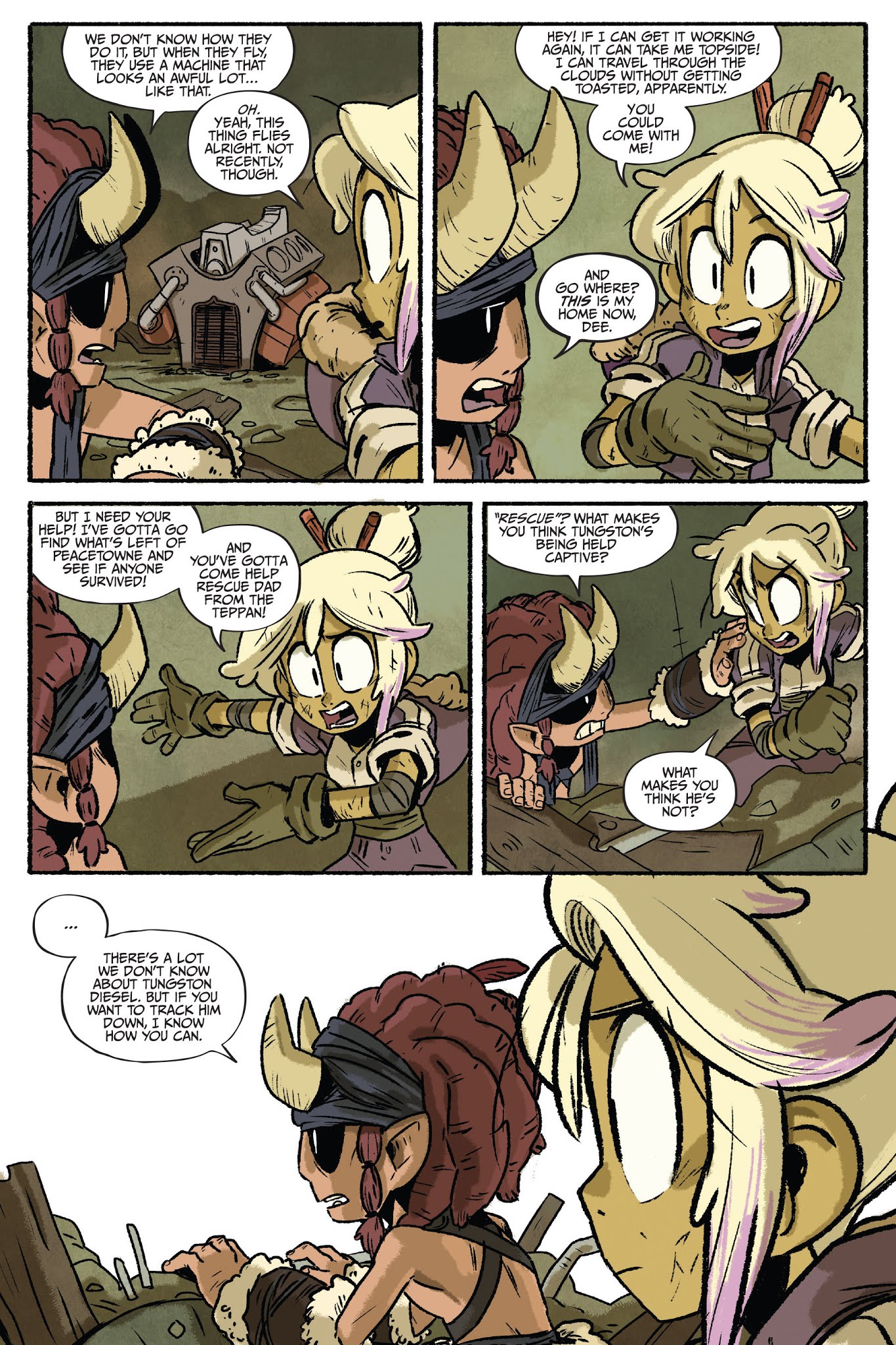 Read online Tyson Hesse's Diesel: Ignition comic -  Issue # TPB (Part 1) - 80