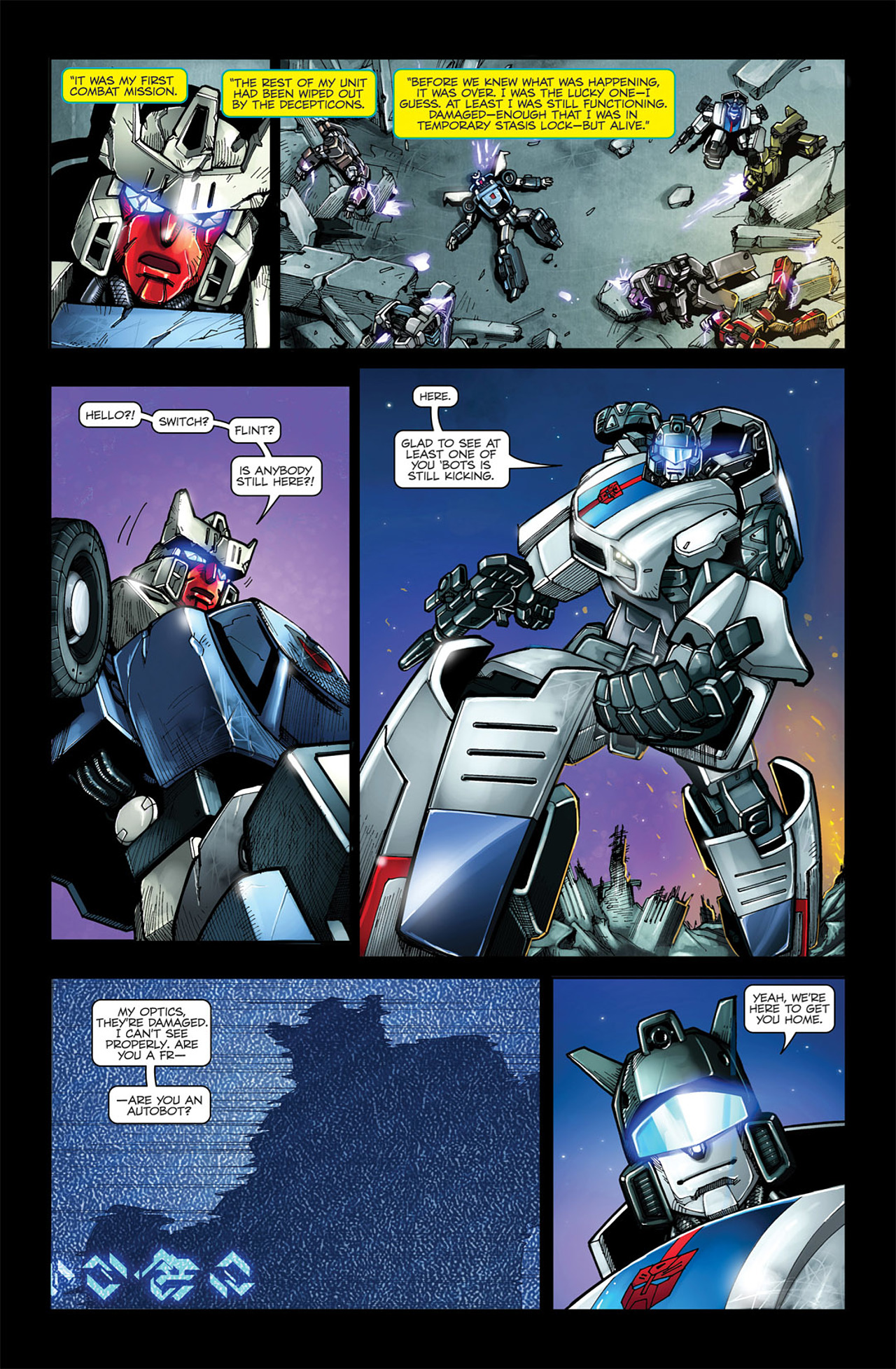Read online Transformers Spotlight: Jazz comic -  Issue # Full - 5