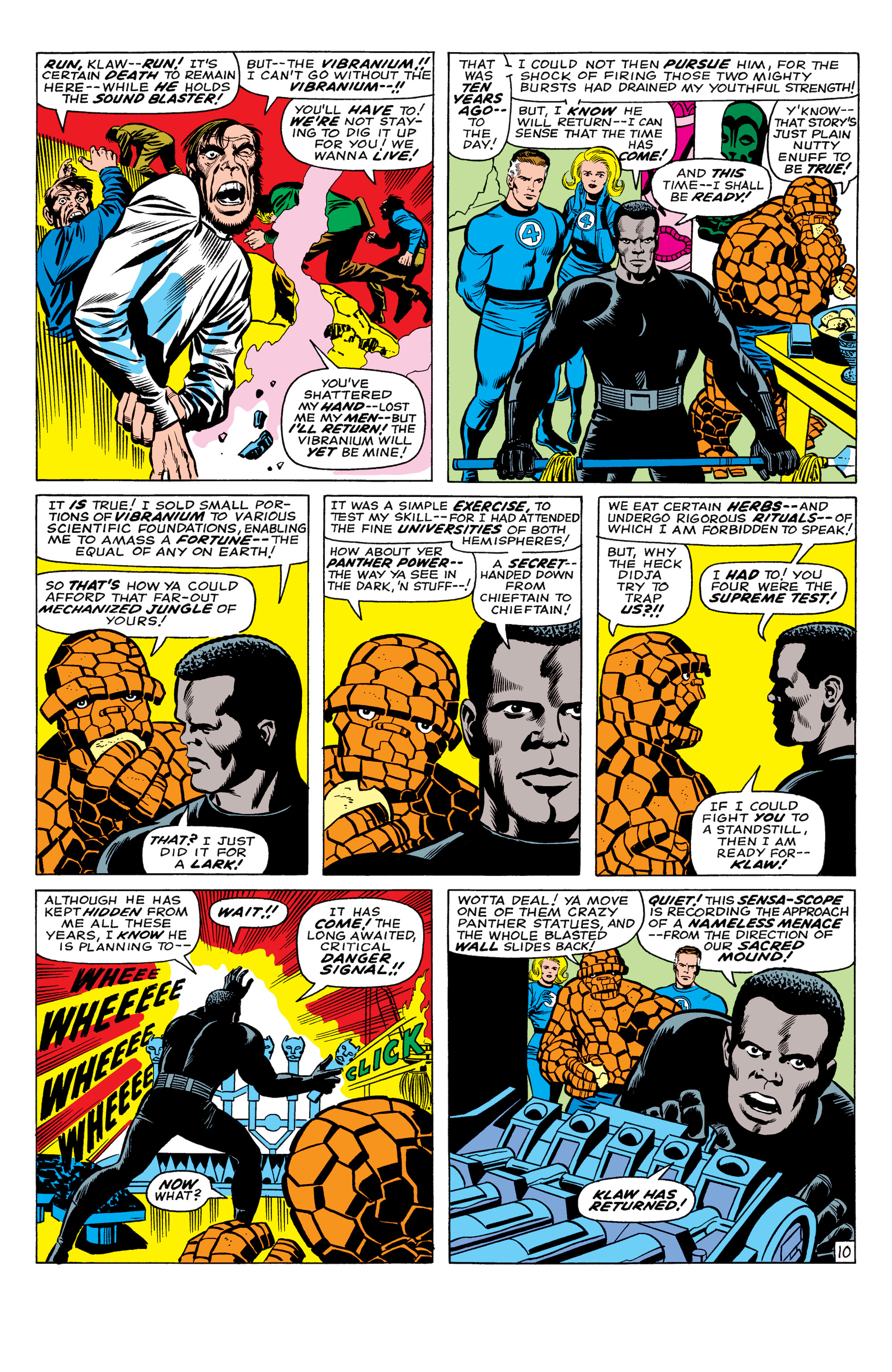 Read online Fantastic Four Epic Collection comic -  Issue # The Mystery of the Black Panther (Part 1) - 36
