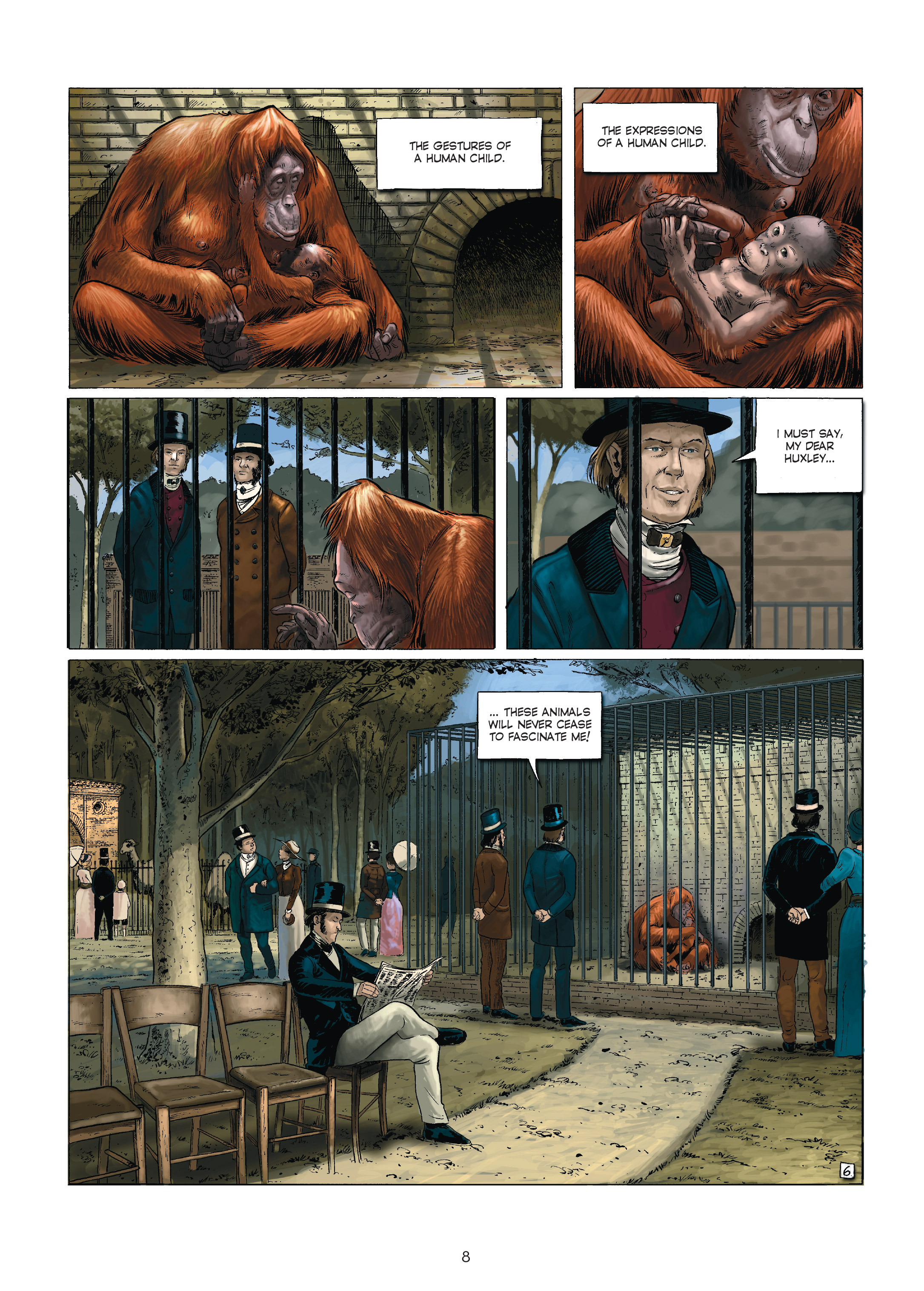 Read online Darwin's Diaries comic -  Issue #1 - 8