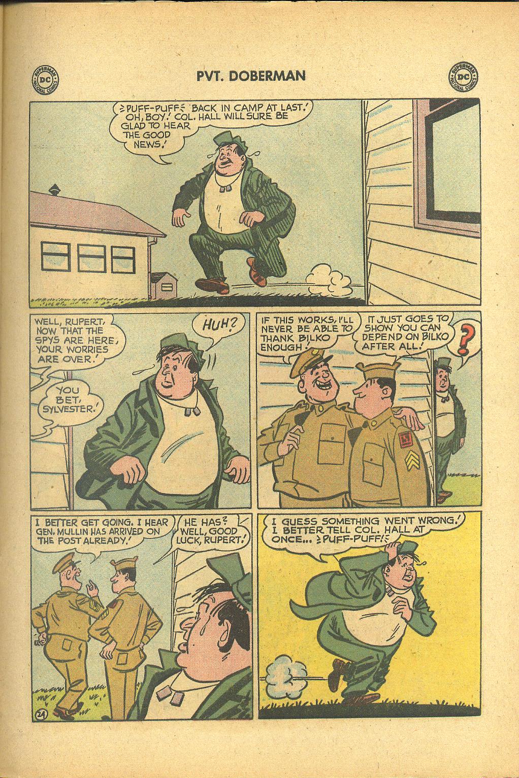 Read online Sgt. Bilko's Pvt. Doberman comic -  Issue #1 - 29