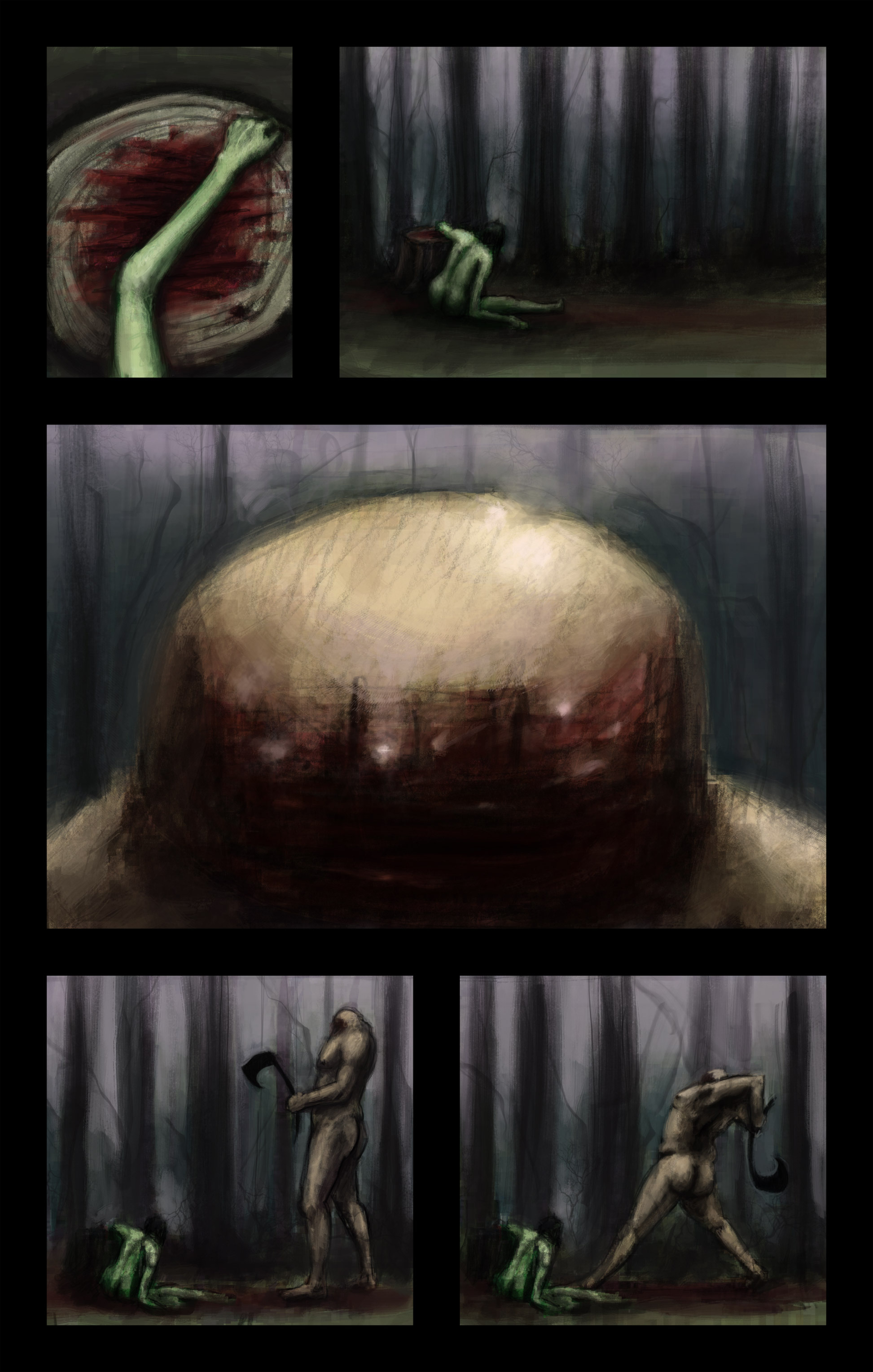 Read online Red and the Wolfe comic -  Issue #0 - 5