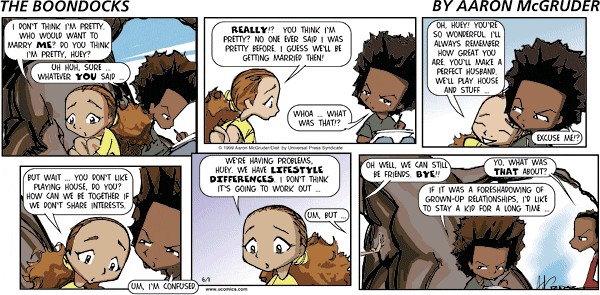 Read online The Boondocks Collection comic -  Issue # Year 2006 (Colored Reruns) - 77