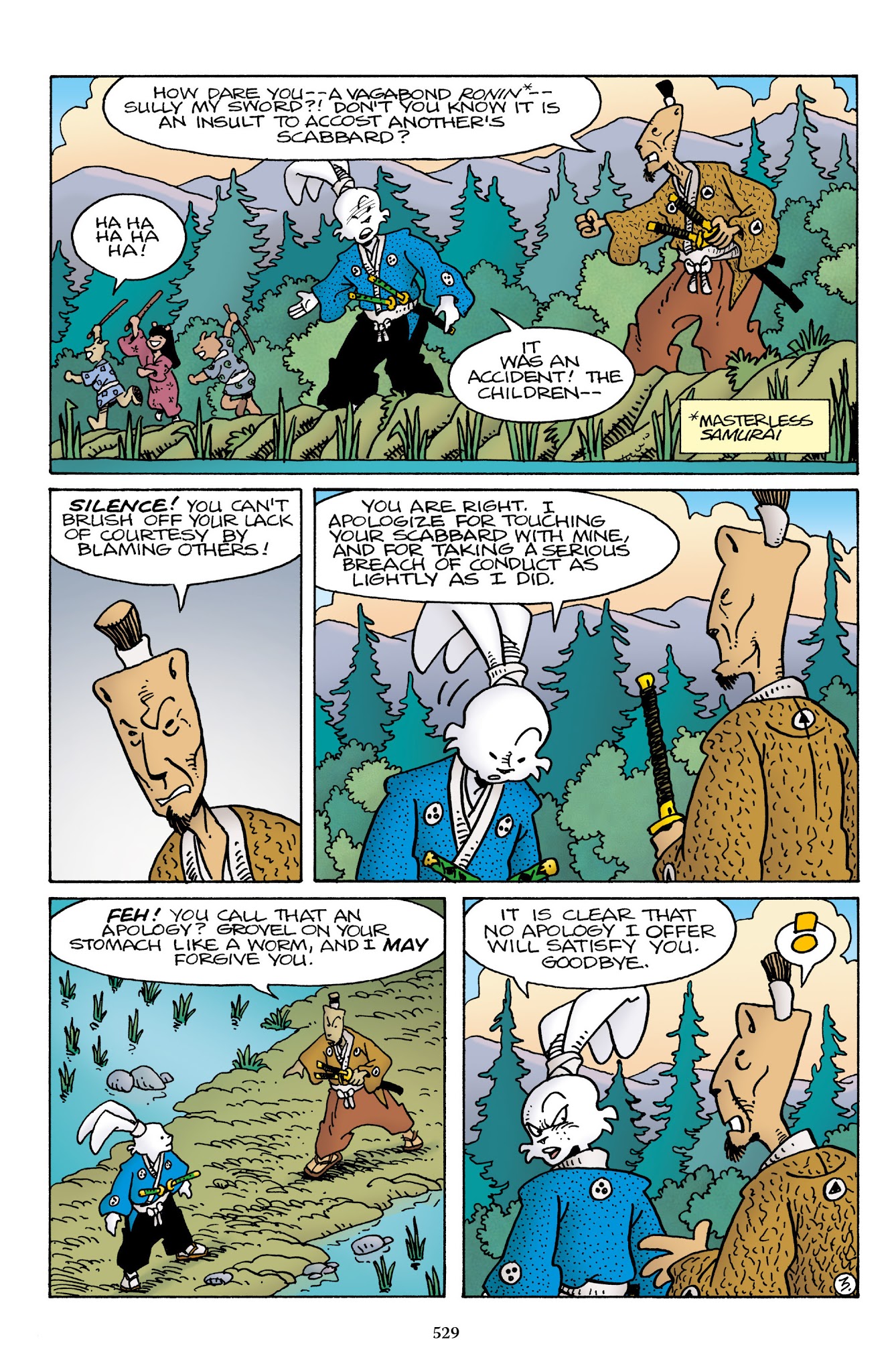 Read online The Usagi Yojimbo Saga comic -  Issue # TPB 6 - 526