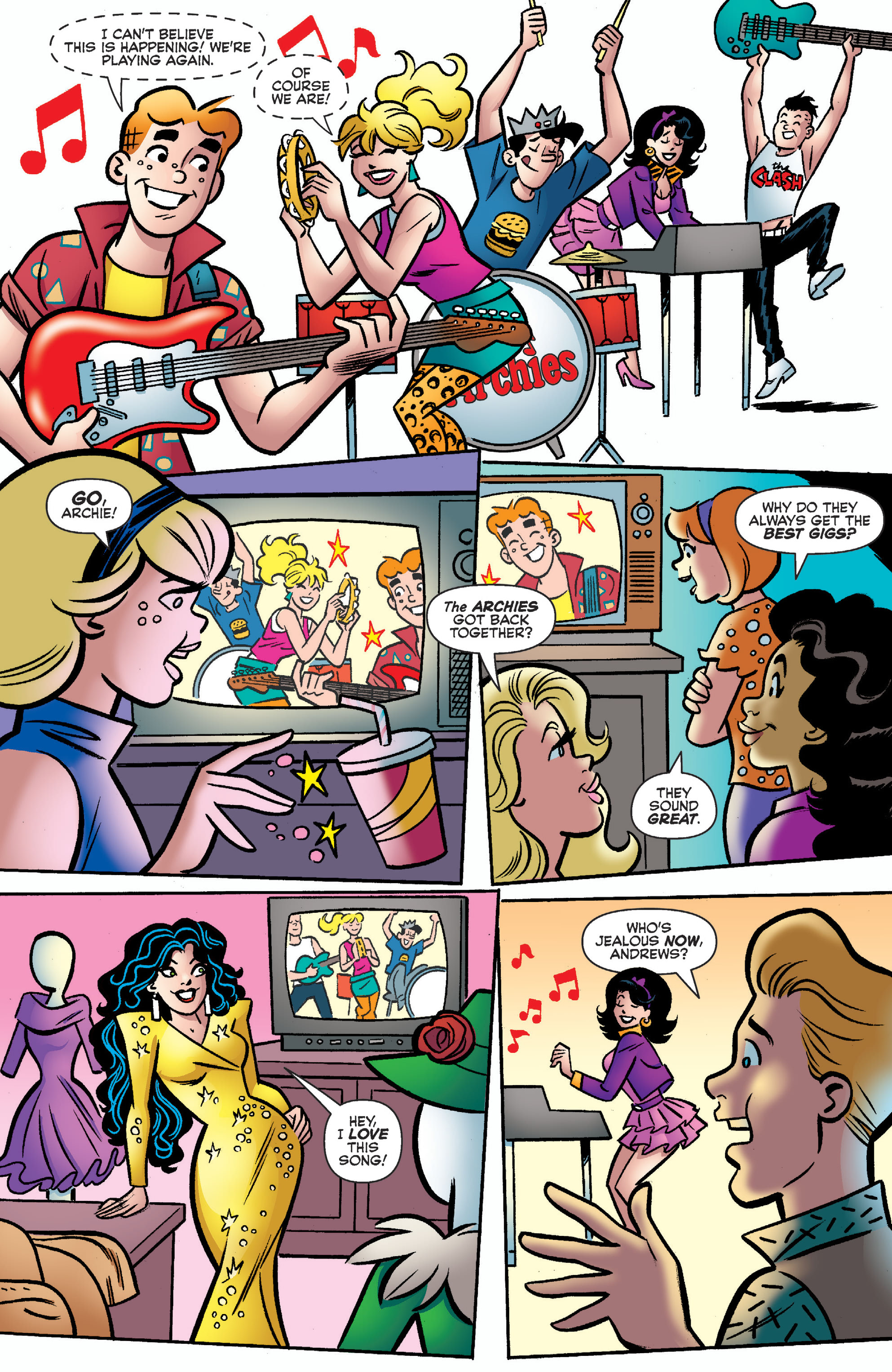 Read online Archie Meets The B-52s comic -  Issue # Full - 20