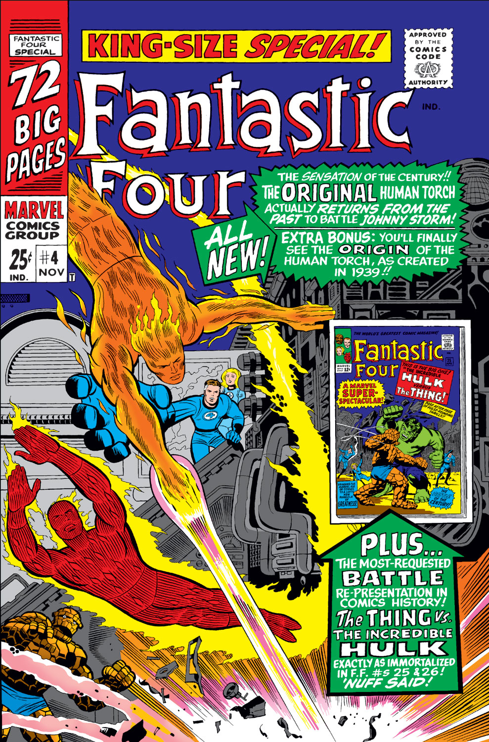 Read online Fantastic Four (1961) comic -  Issue # _Annual 4 - 1