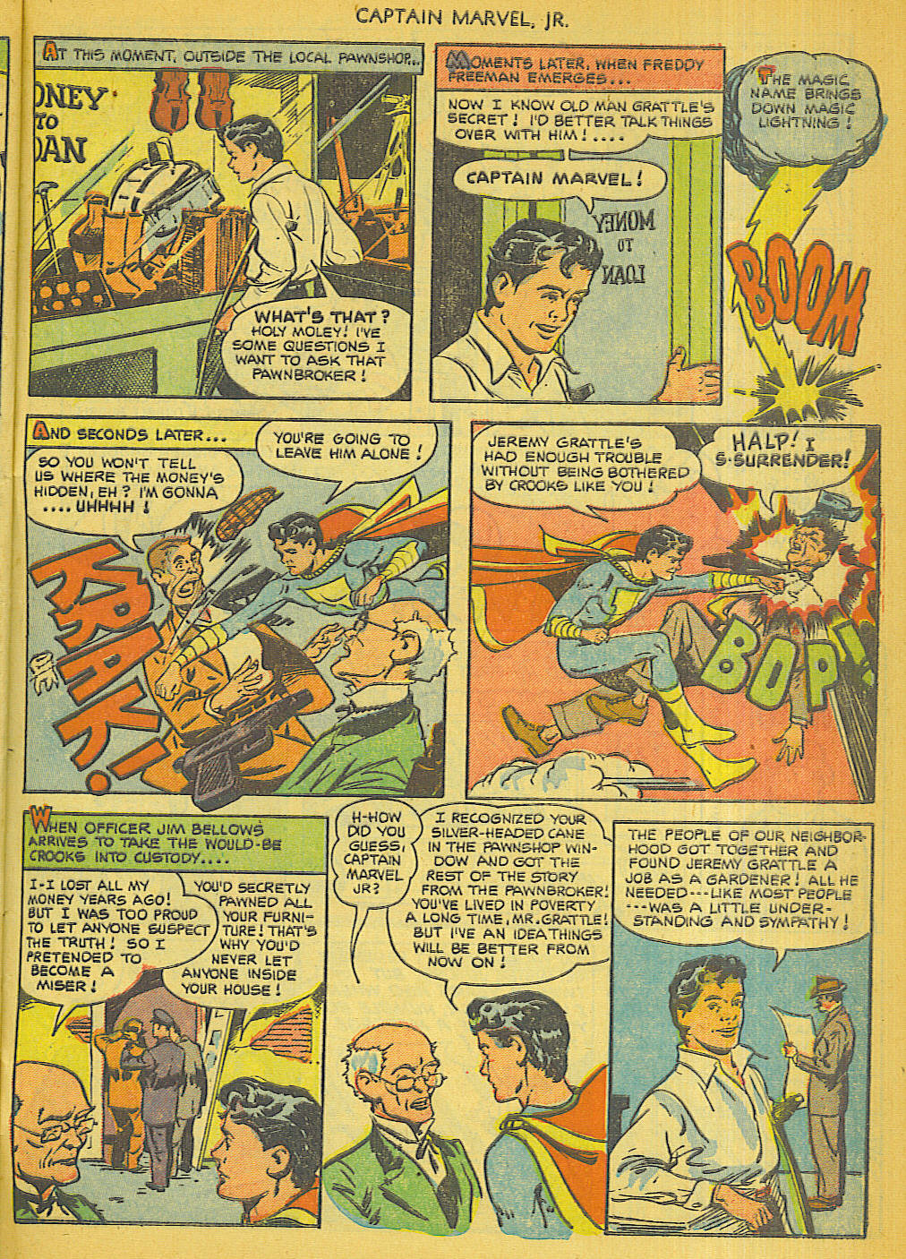 Read online Captain Marvel, Jr. comic -  Issue #111 - 27