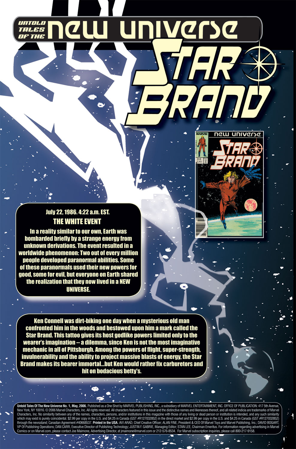Read online Untold Tales Of The New Universe: Star Brand comic -  Issue # Full - 2