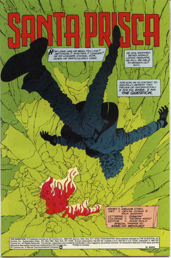 The Question (1987) issue 10 - Page 2