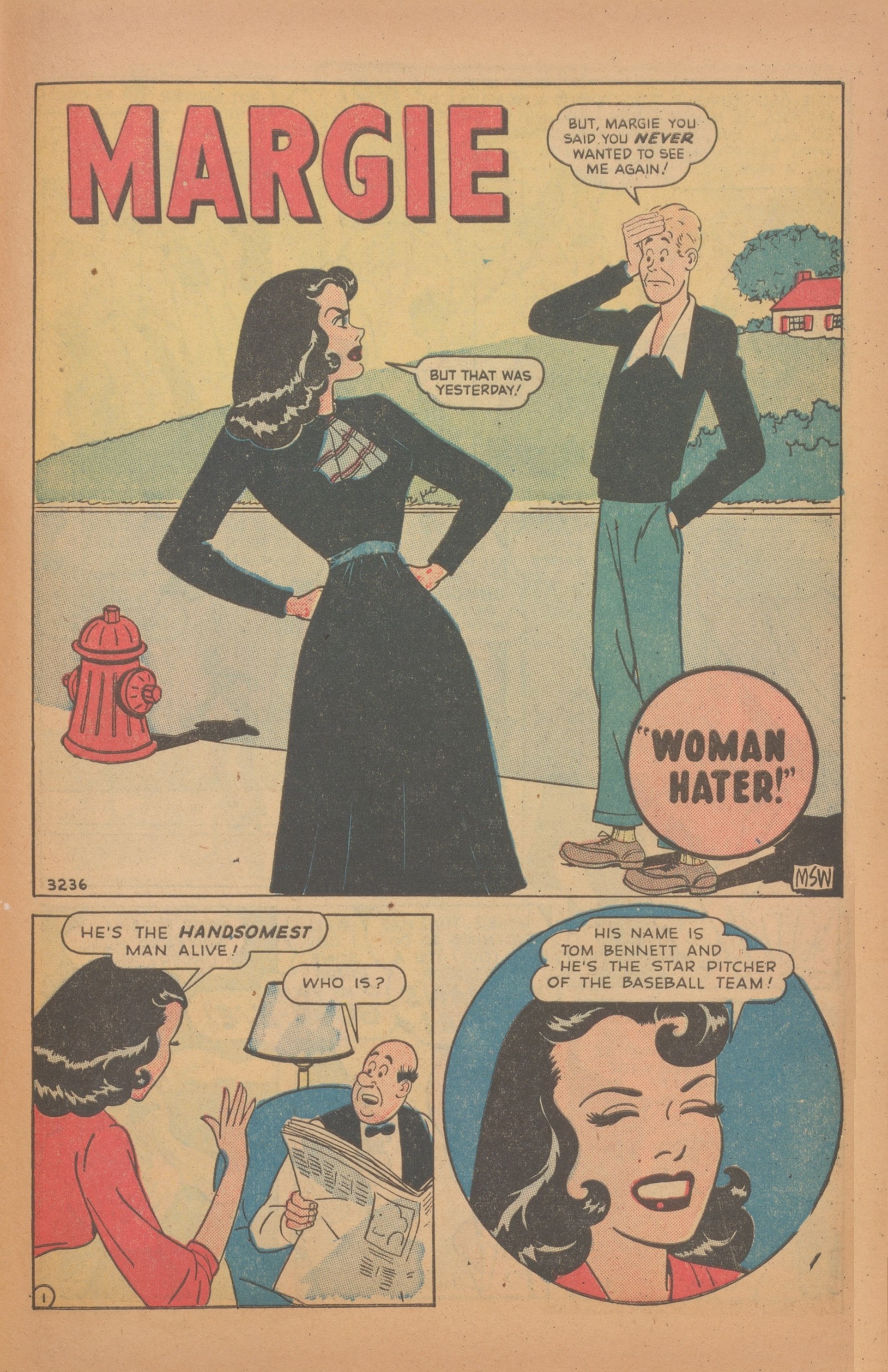 Read online Margie Comics comic -  Issue #46 - 43
