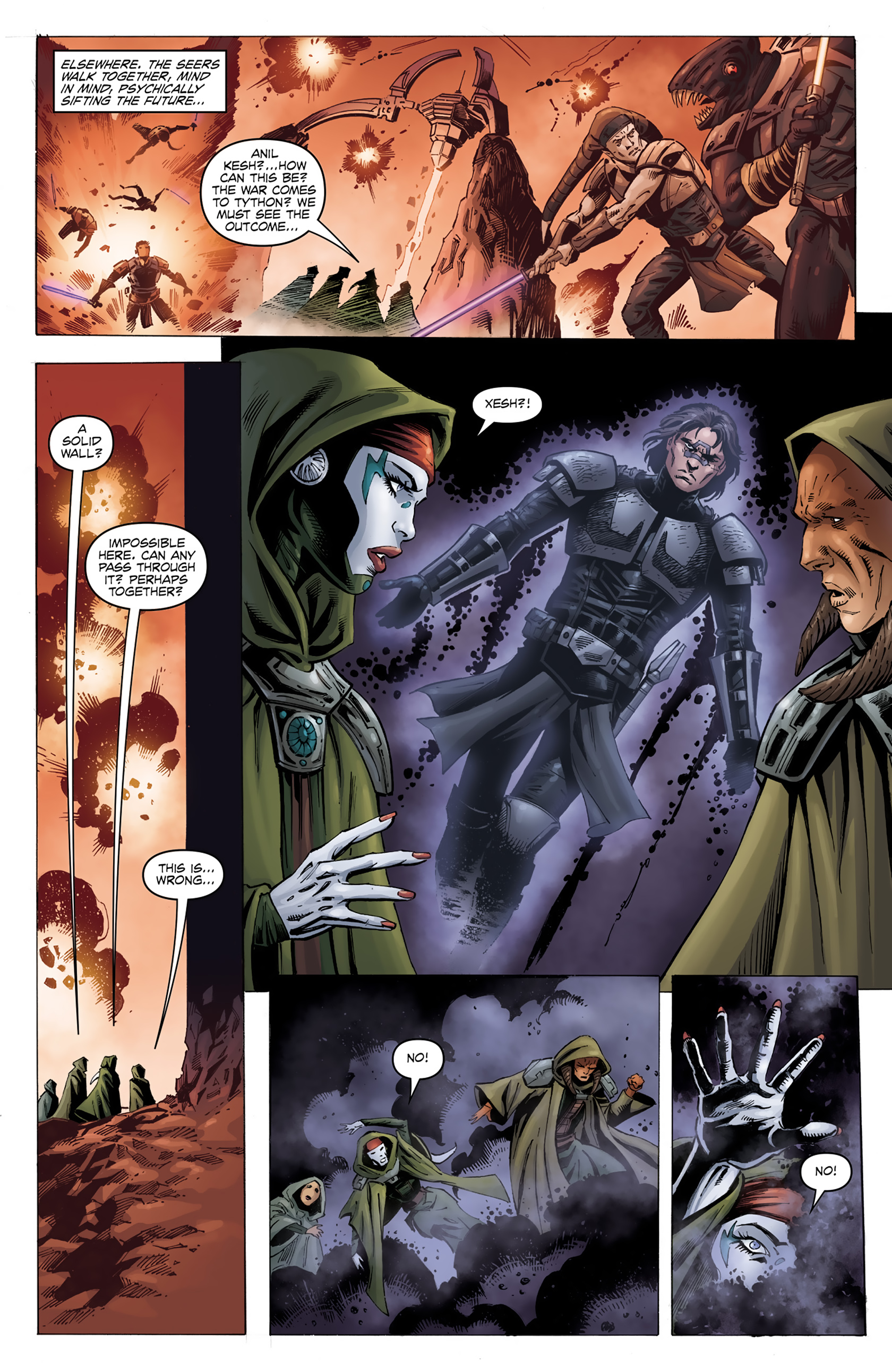 Read online Star Wars: Dawn of the Jedi - Force War comic -  Issue #3 - 19