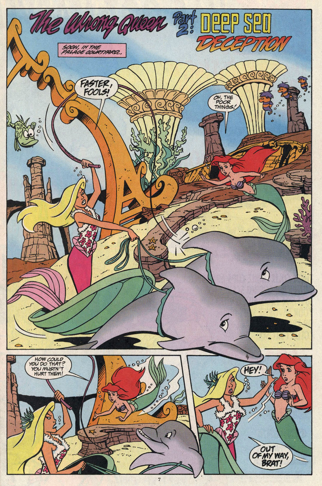 Read online Disney's The Little Mermaid comic -  Issue #11 - 9