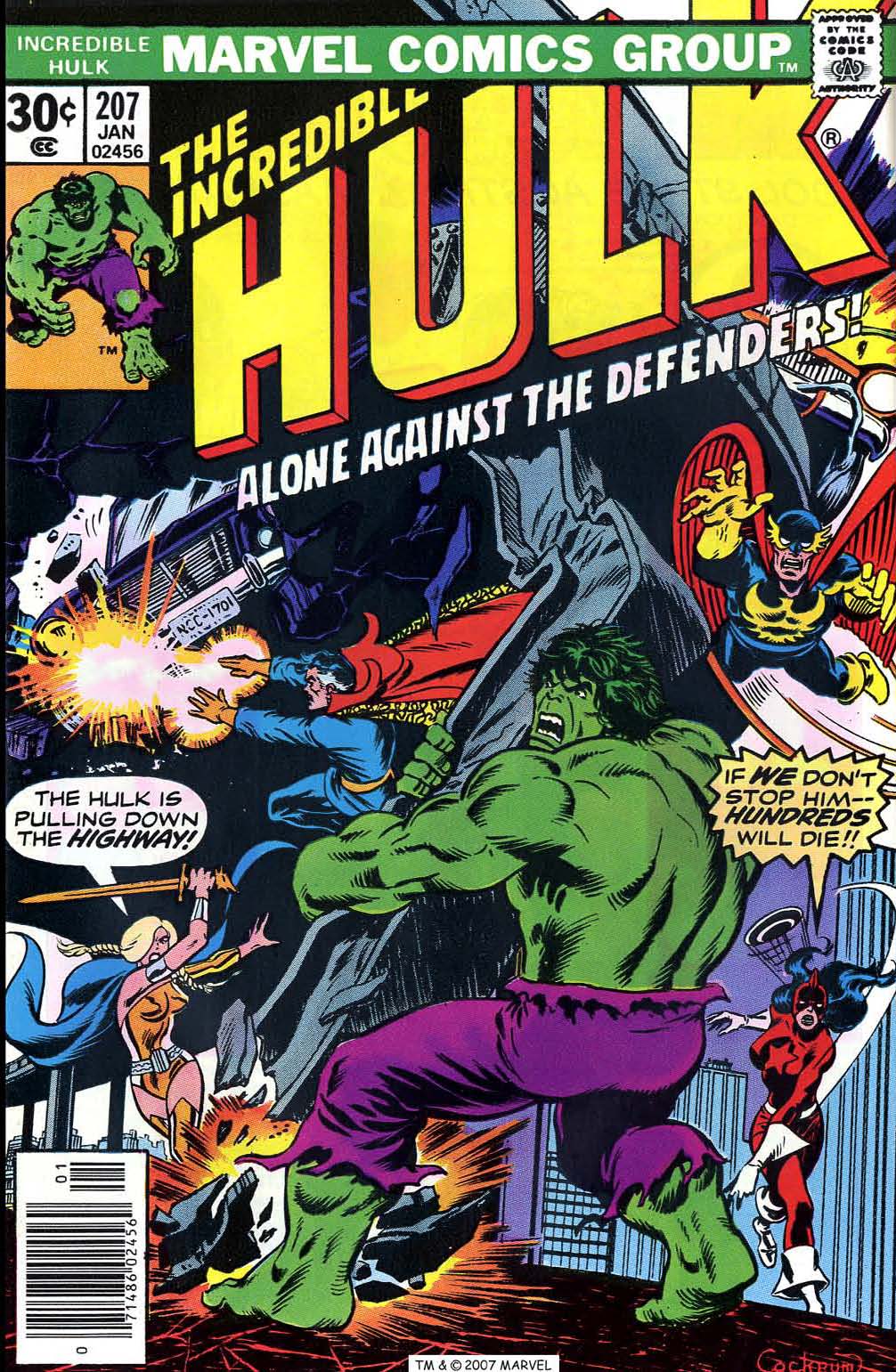 Read online The Incredible Hulk (1968) comic -  Issue #207 - 1