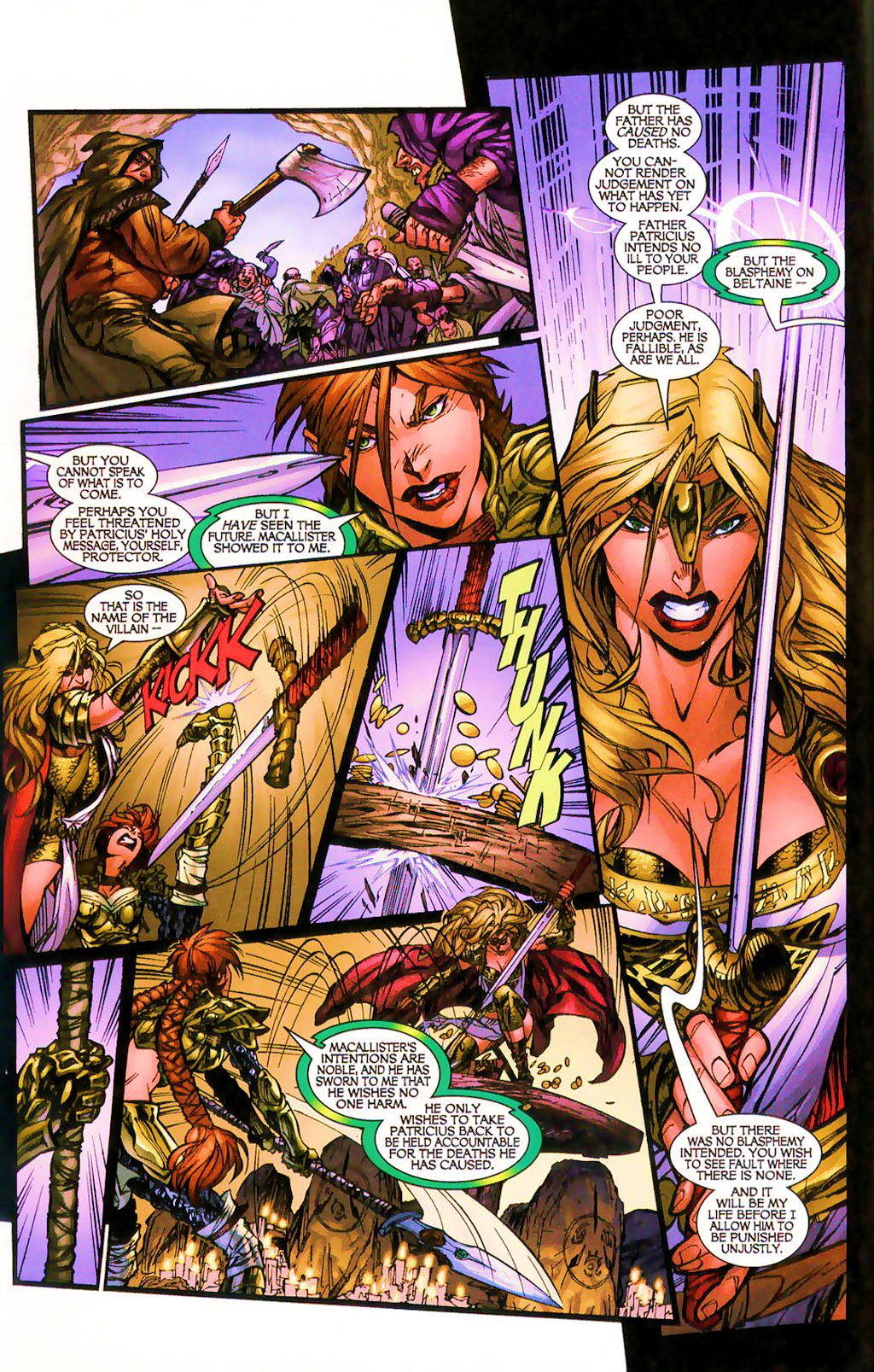 Read online More Than Mortal / Lady Pendragon comic -  Issue # Full - 10