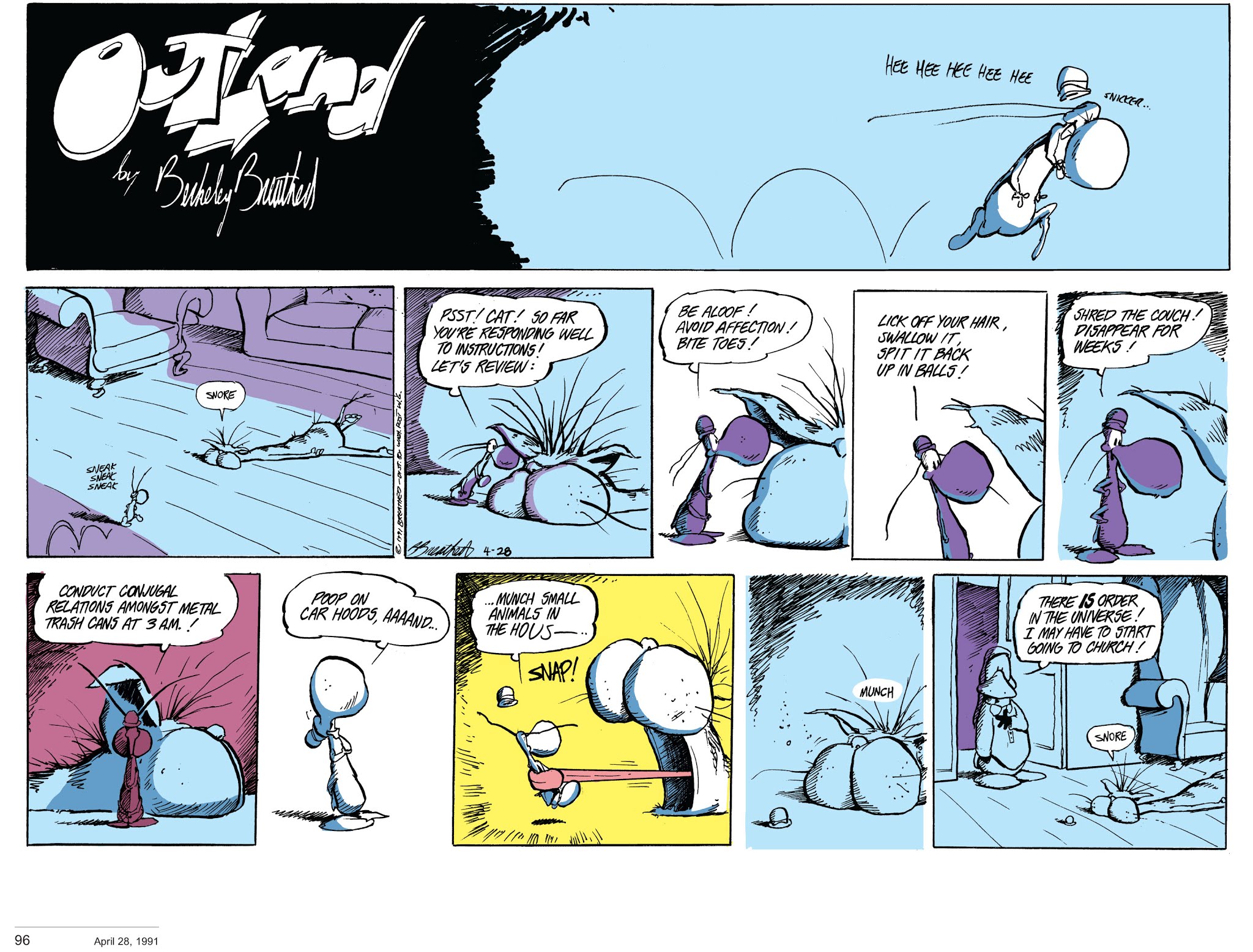 Read online Berkeley Breathed’s Outland comic -  Issue # TPB (Part 1) - 97
