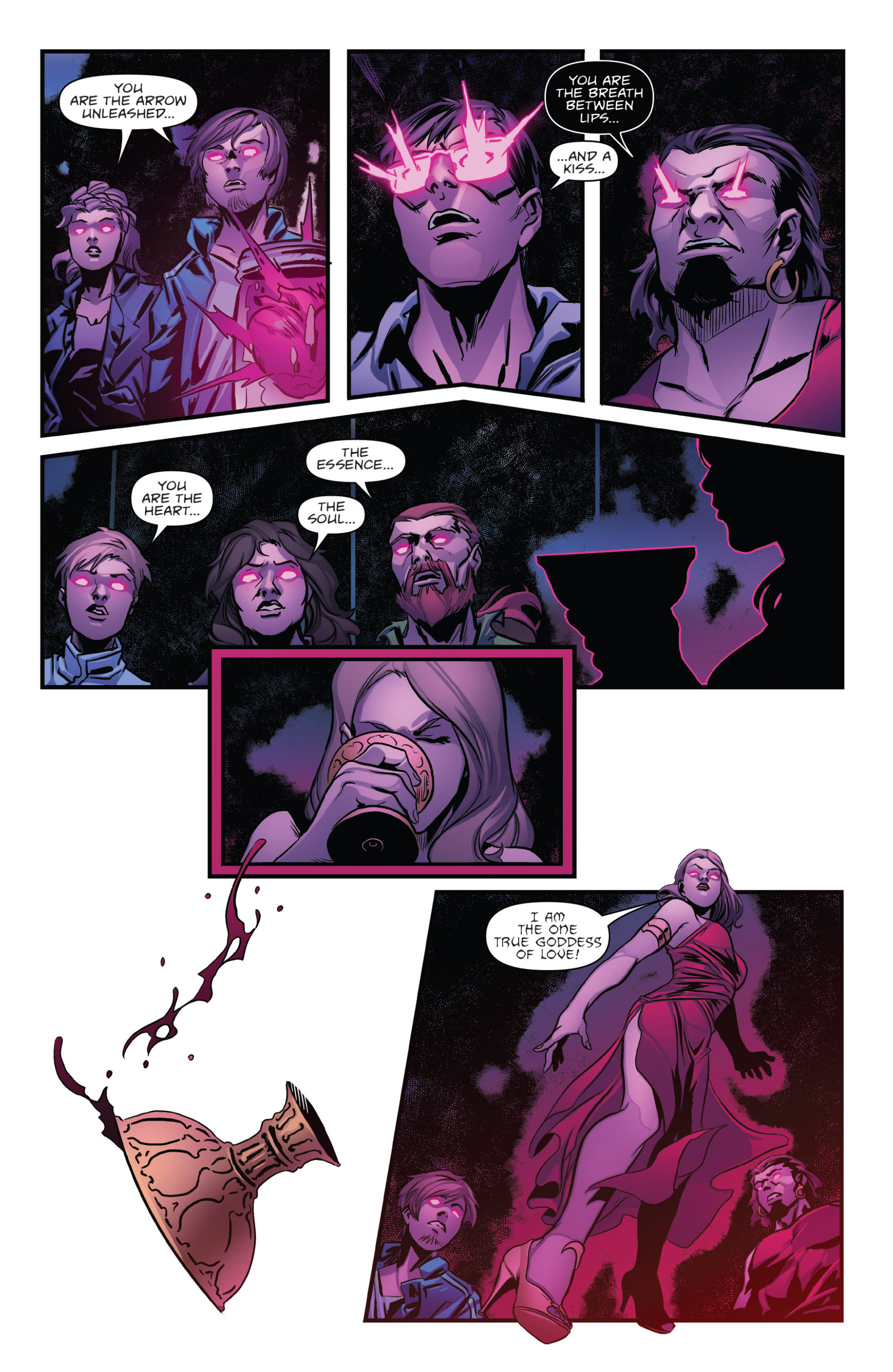Read online Grimm Fairy Tales presents Goddess Inc. comic -  Issue #5 - 14