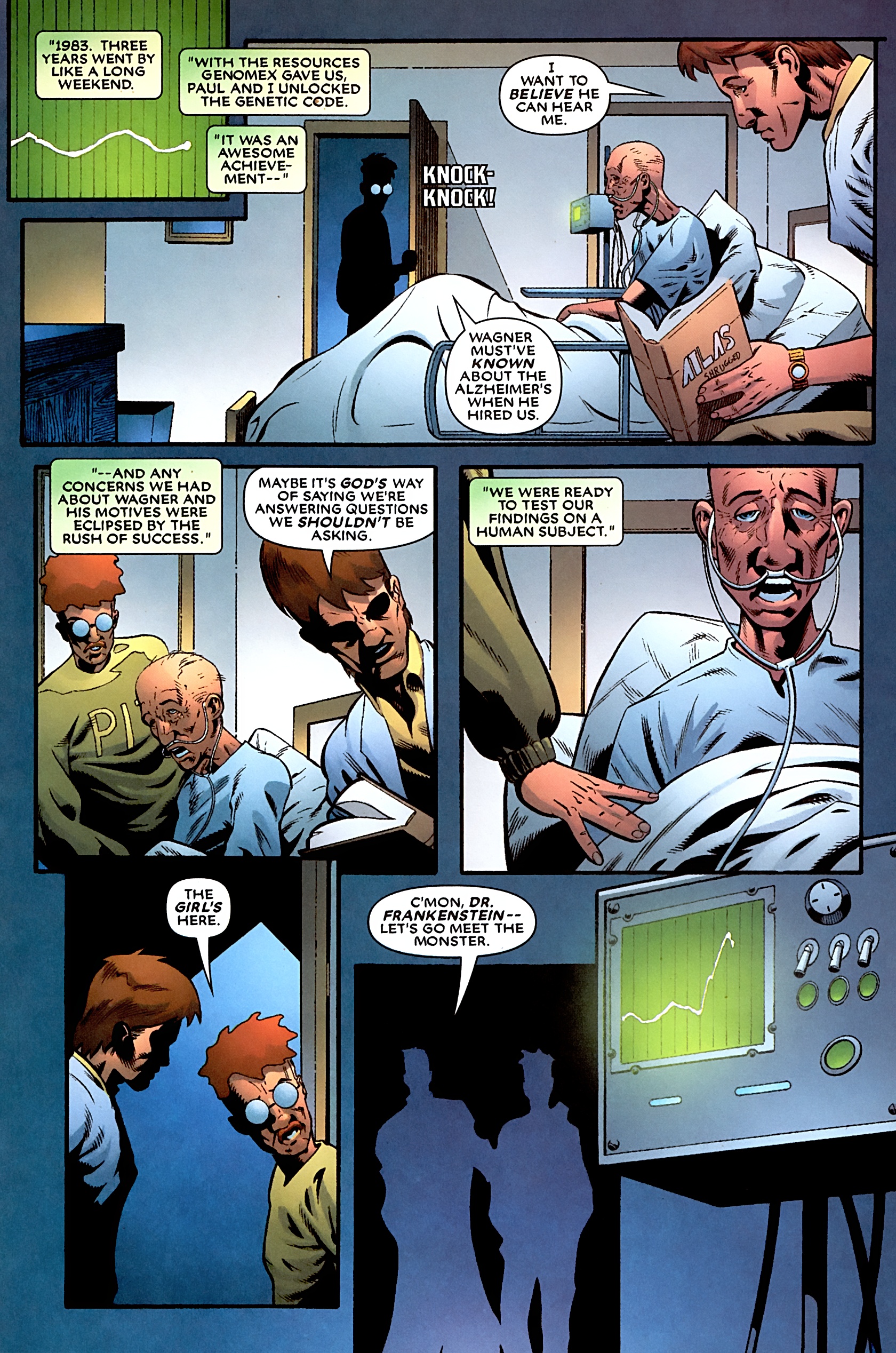 Read online Mutant X: Origin comic -  Issue # Full - 9