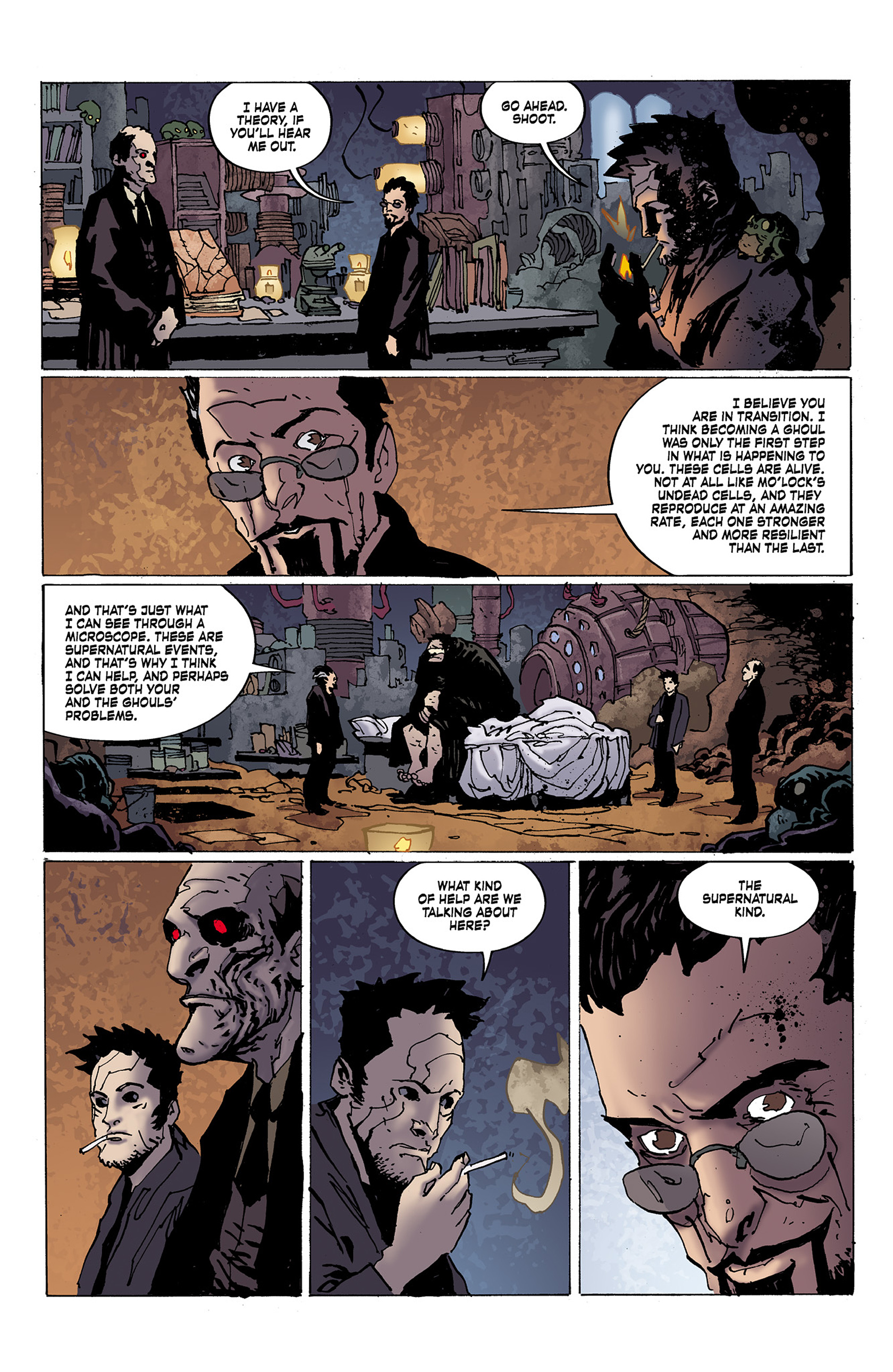 Read online Criminal Macabre: The Eyes of Frankenstein comic -  Issue #3 - 17