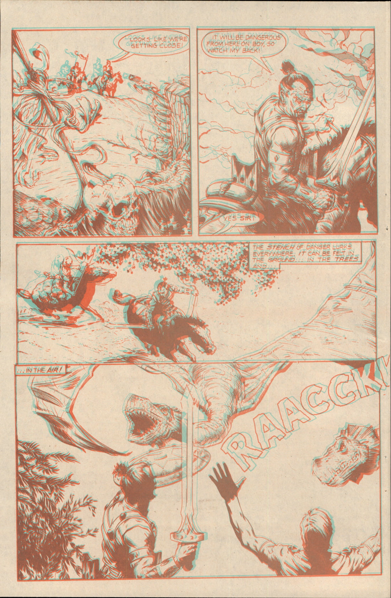 Read online Blackthorne 3-D Series comic -  Issue #3 - 4
