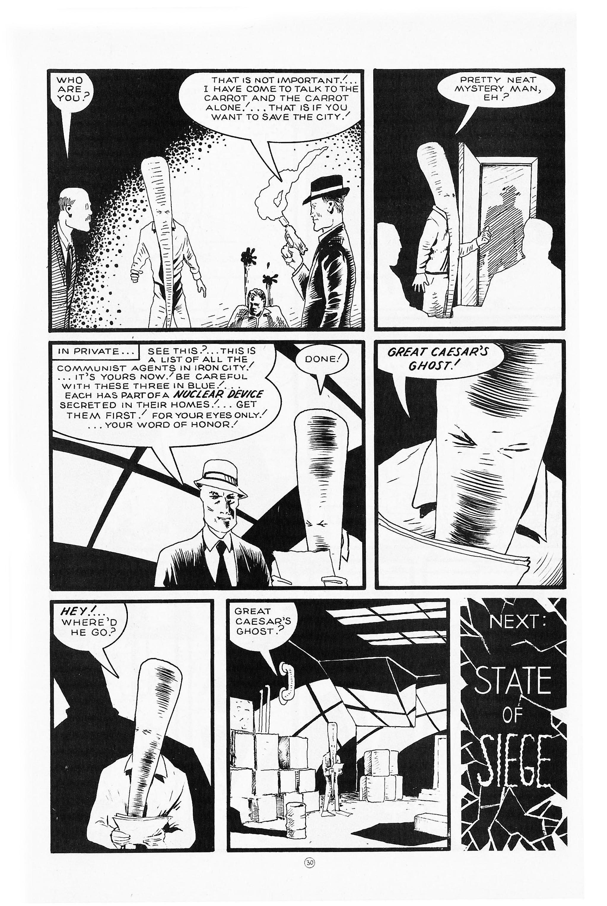 Read online Flaming Carrot Comics (1984) comic -  Issue #10 - 32